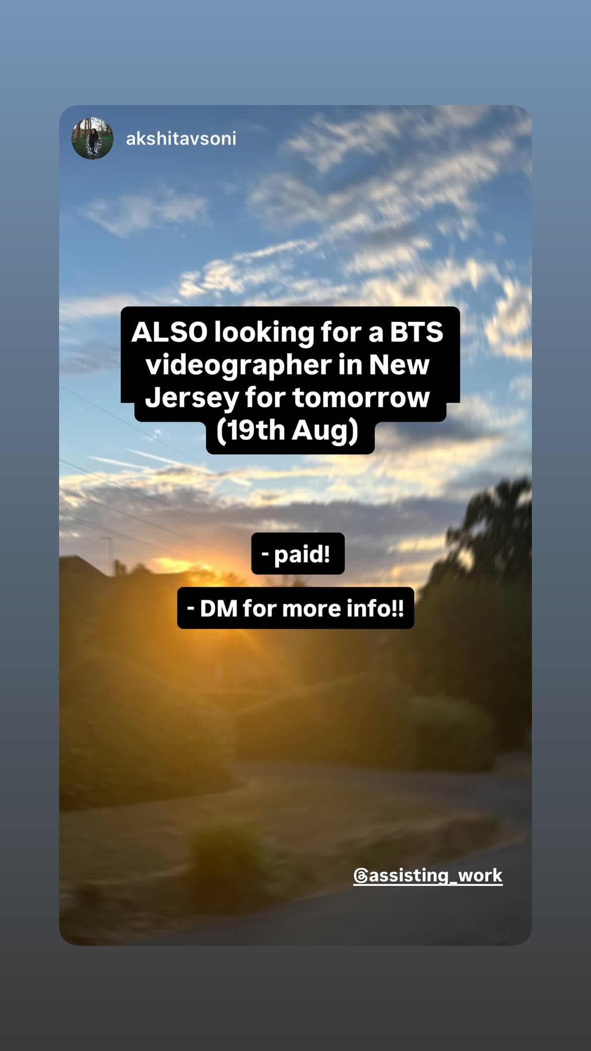 Job post media