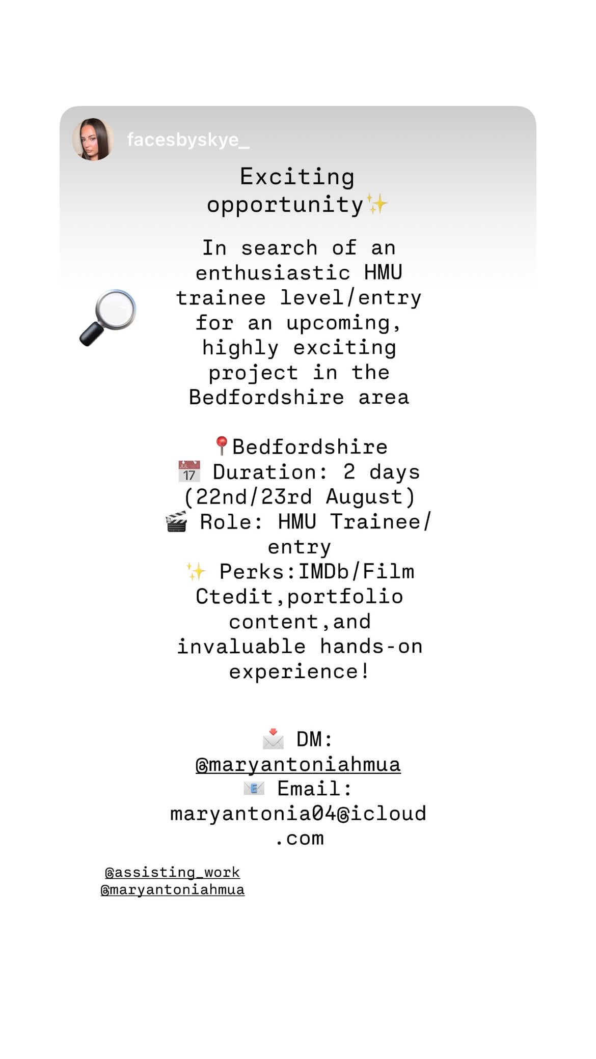 Job post media