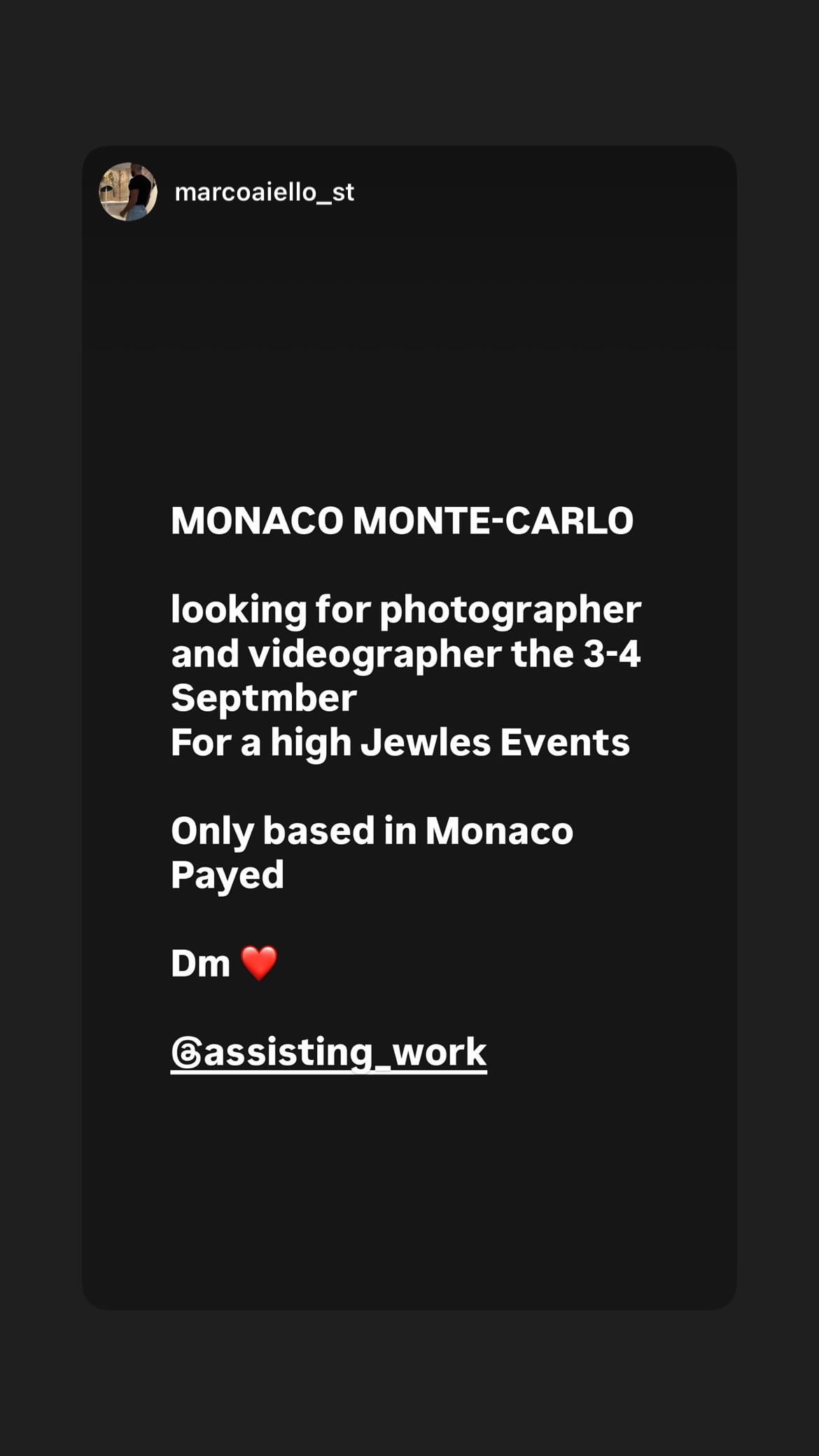 Job post media