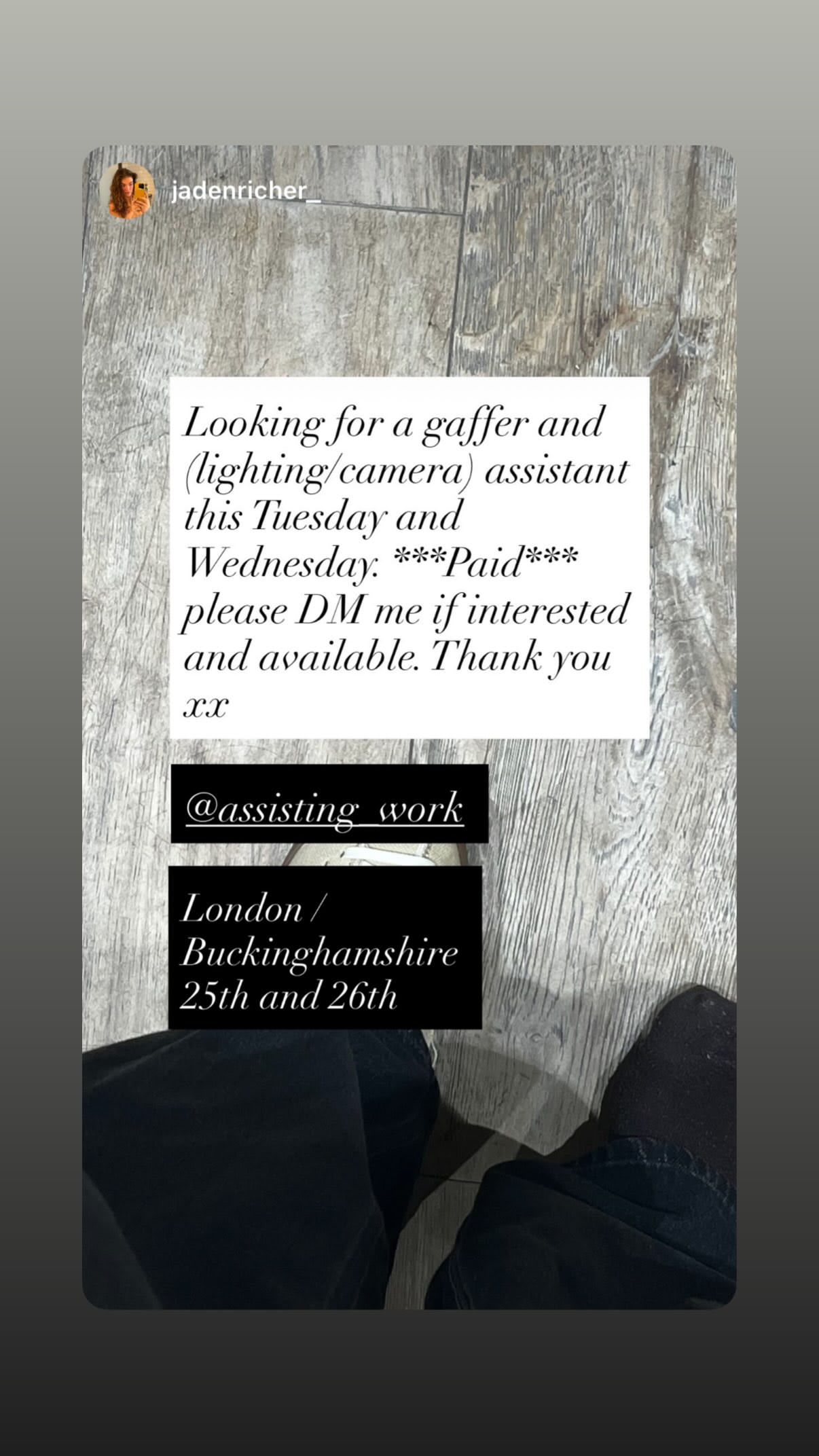 Job post media
