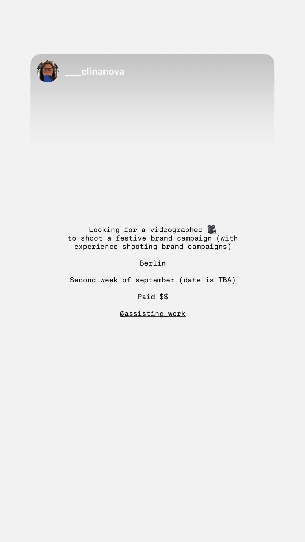 Job post media