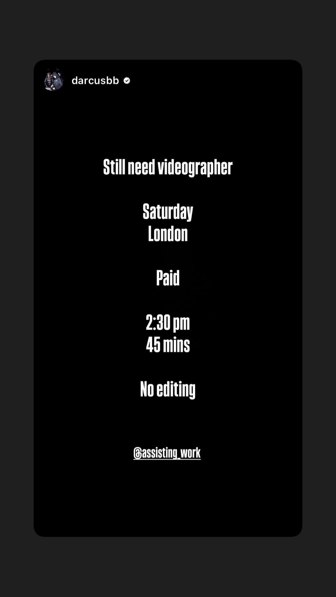 Job post media