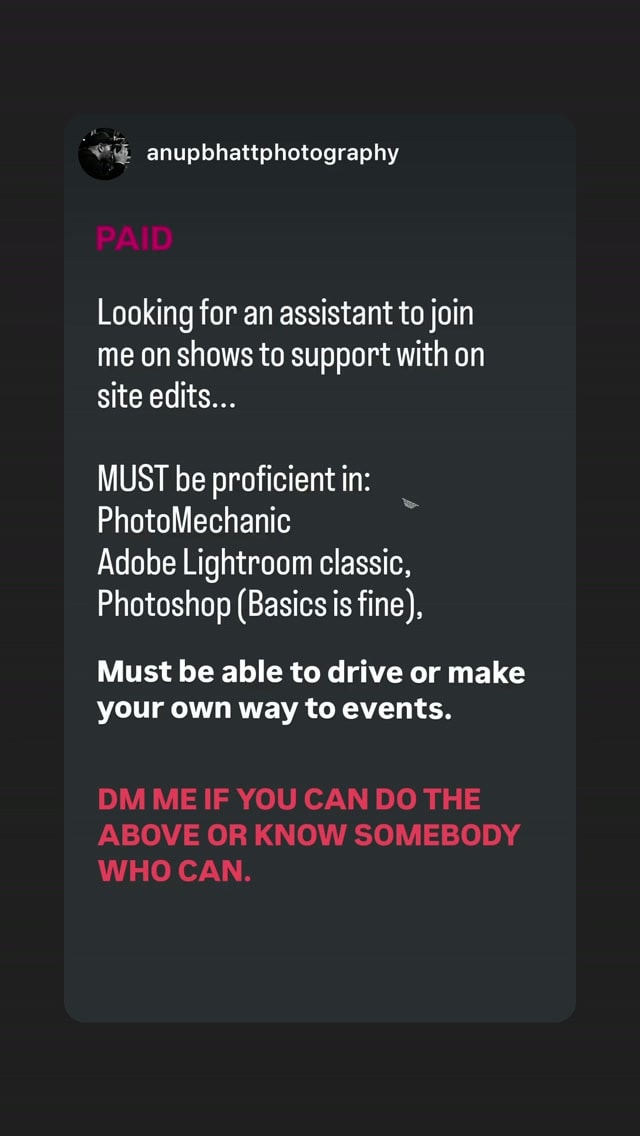 Job post media