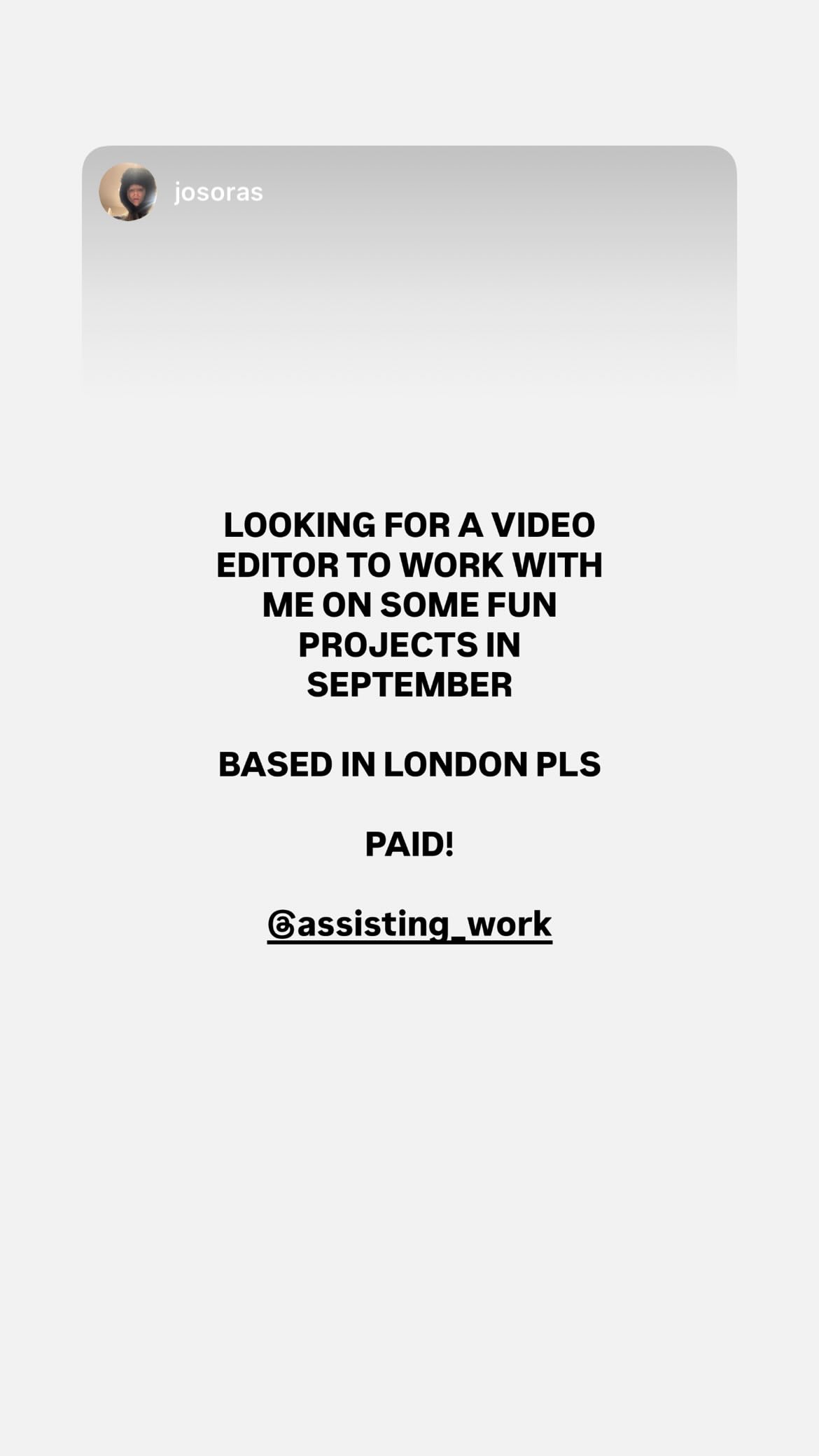 Job post media