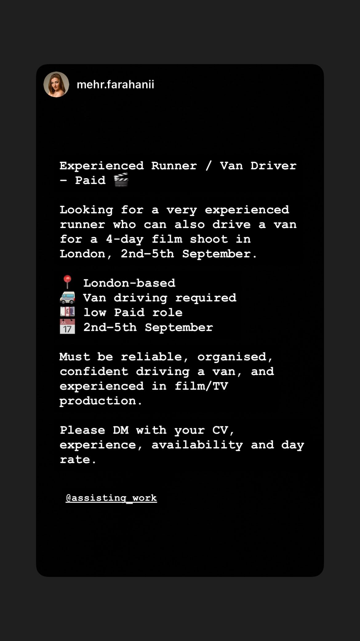 Job post media