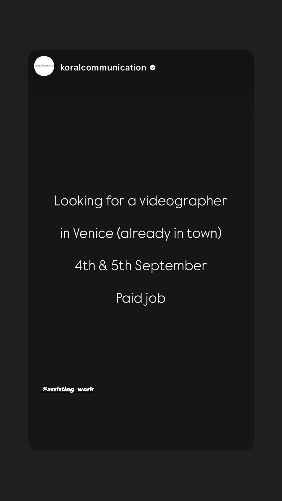 Job post media