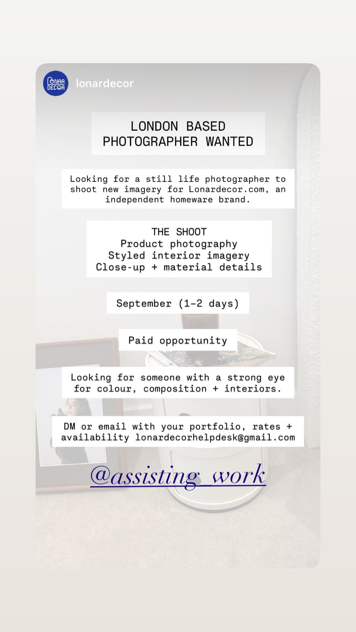 Job post media