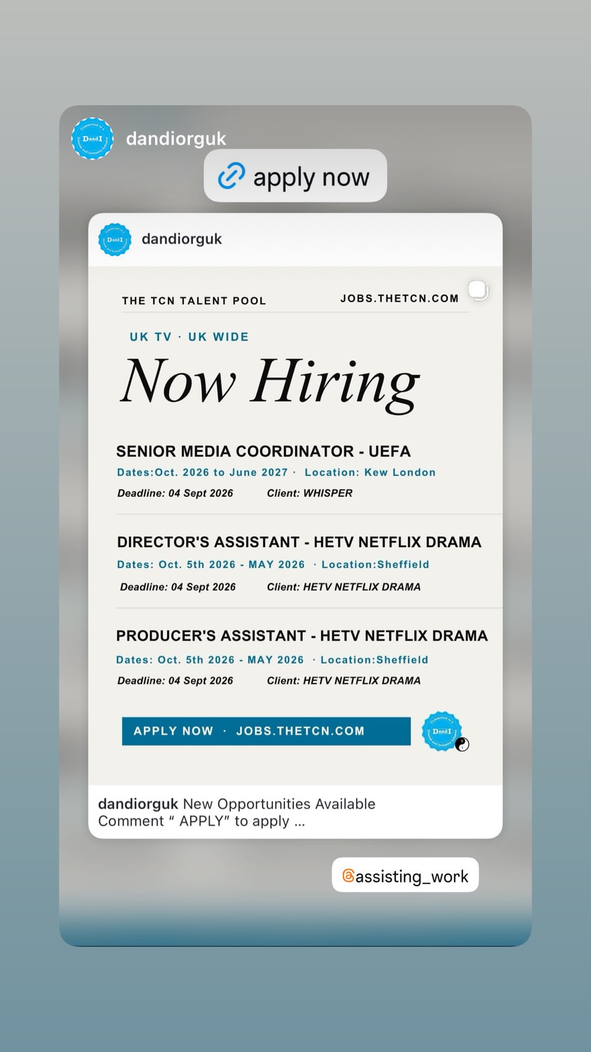 Job post media