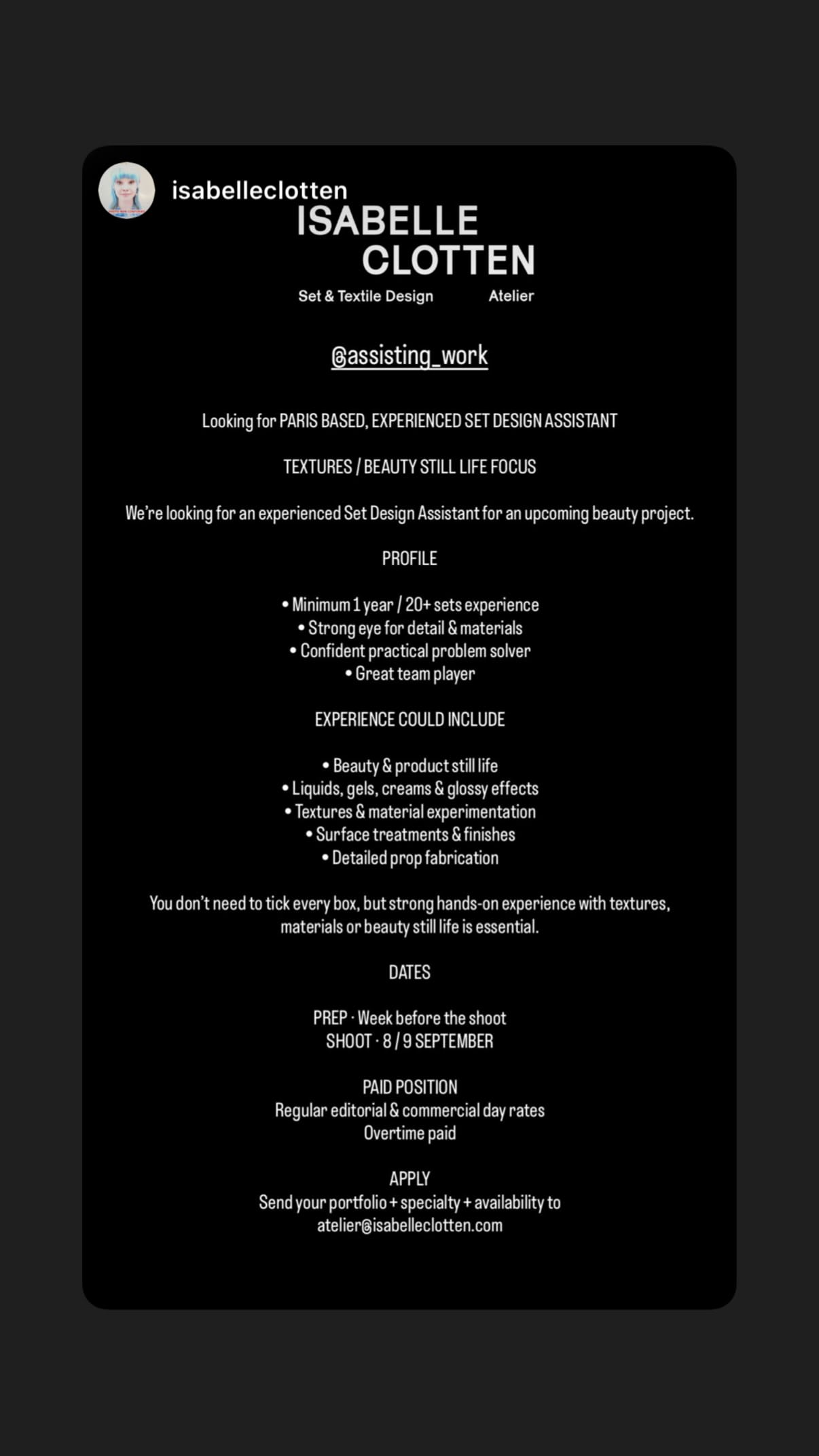 Job post media