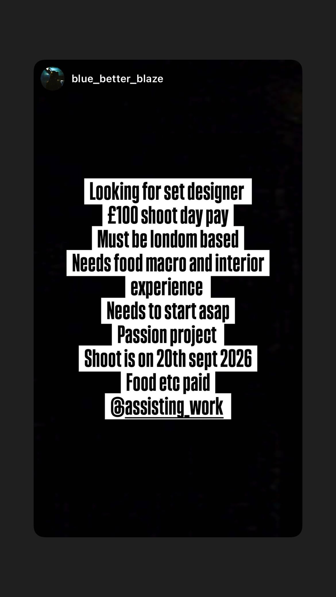 Job post media