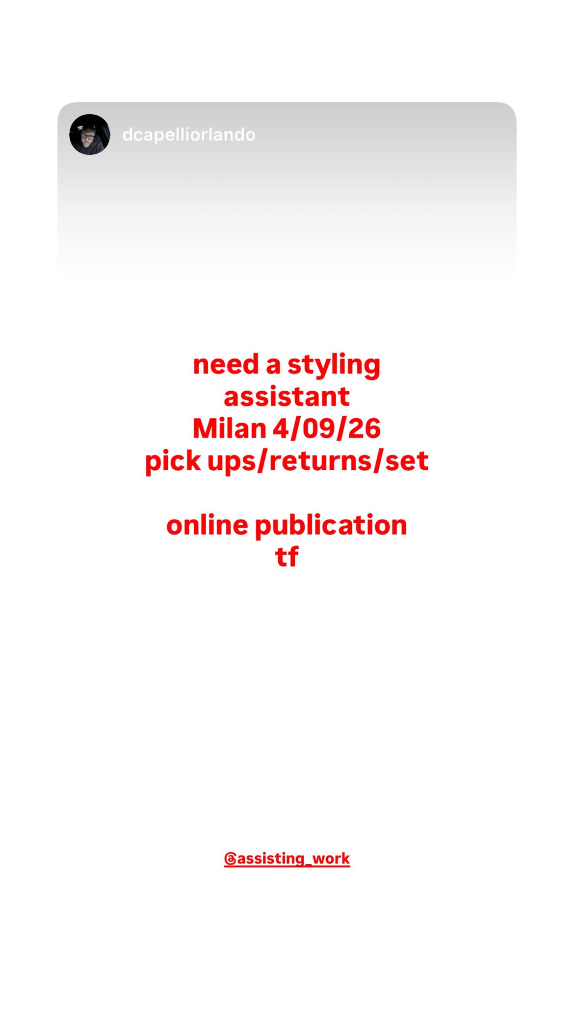 Job post media