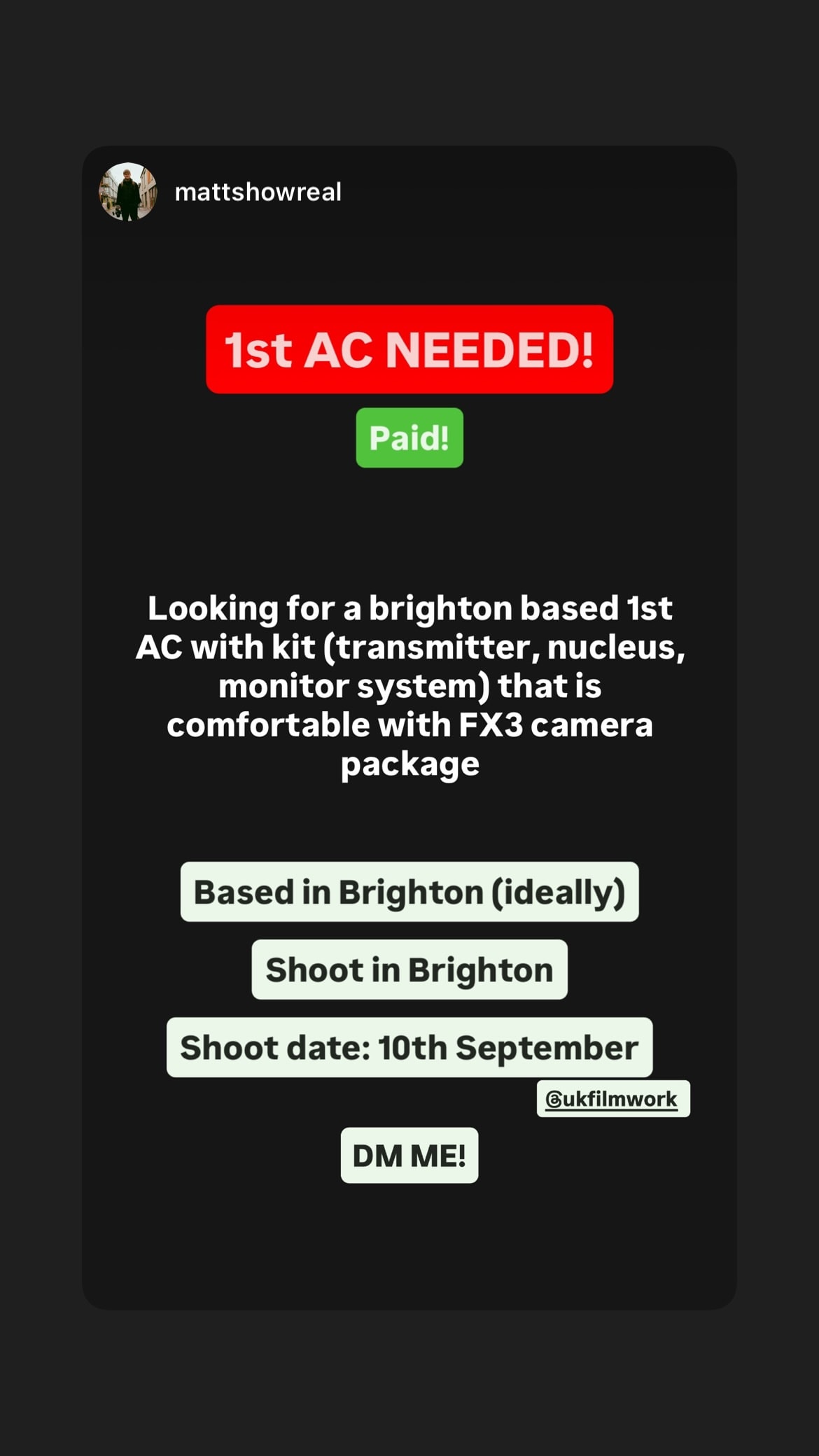 Job post media