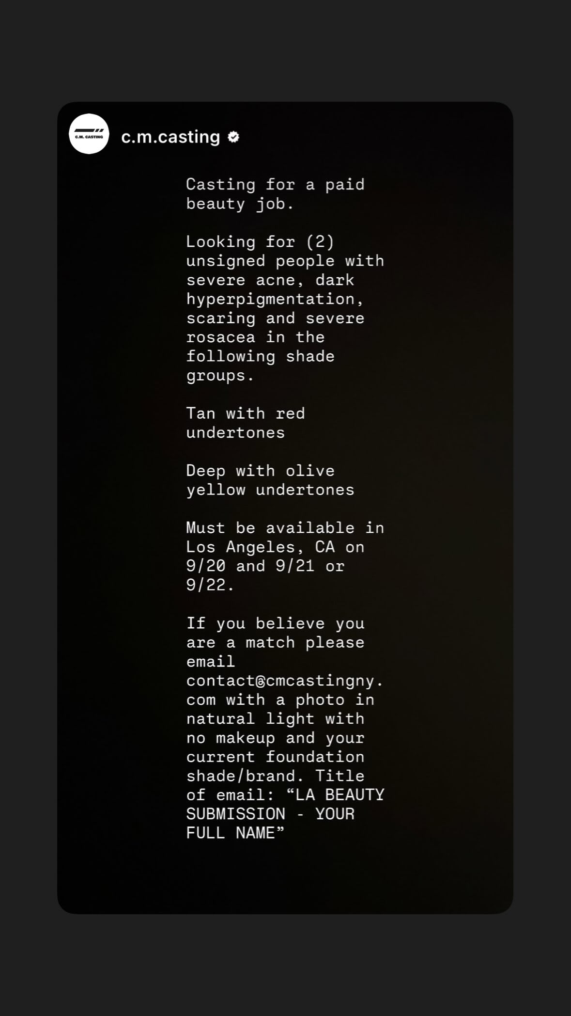 Job post media
