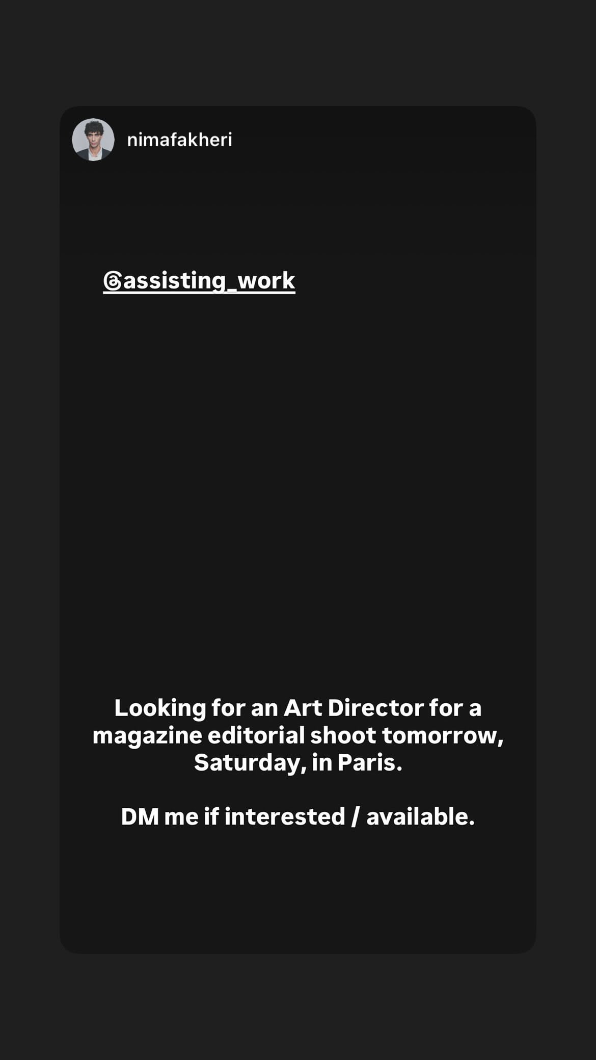 Job post media