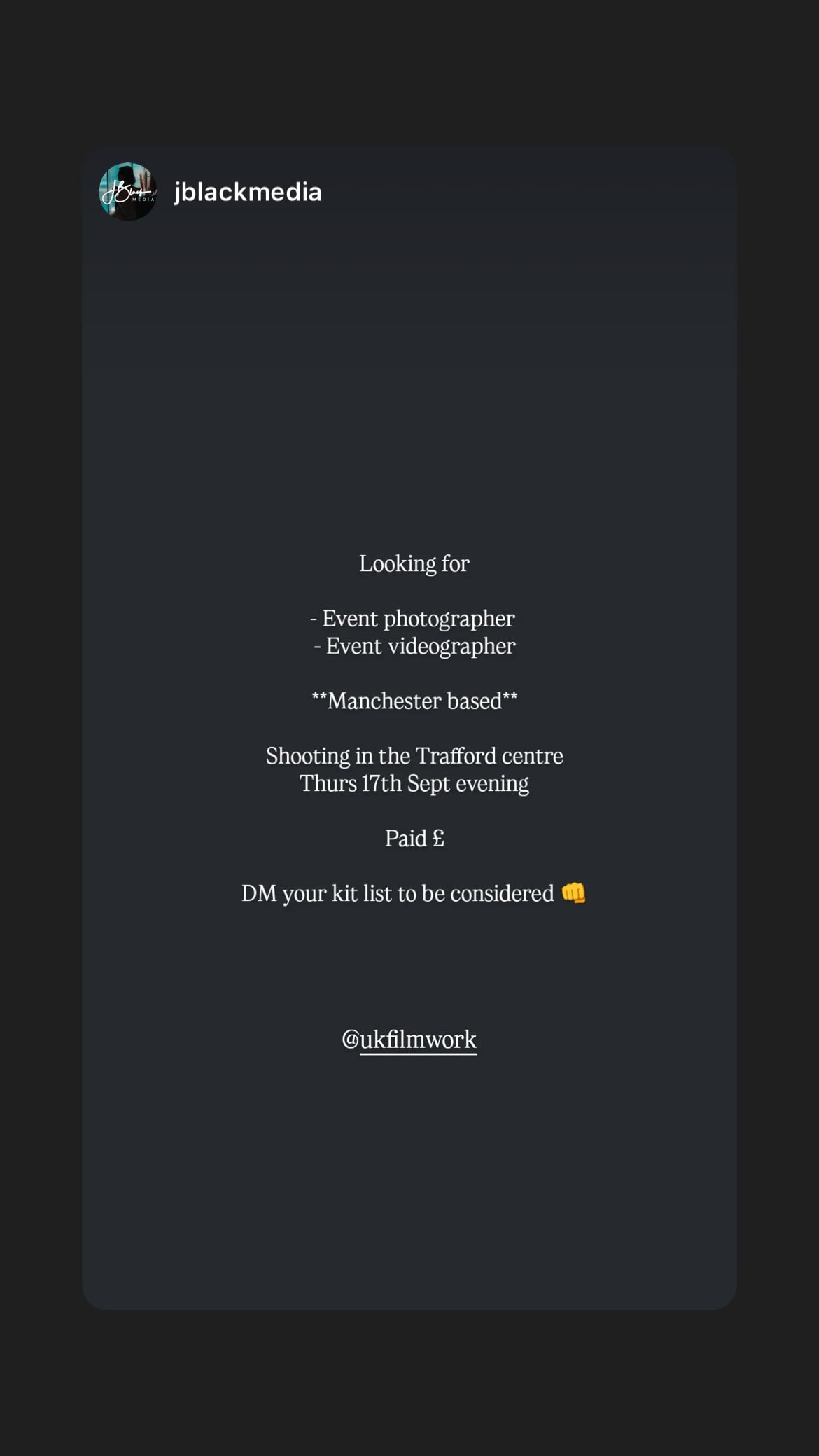 Job post media