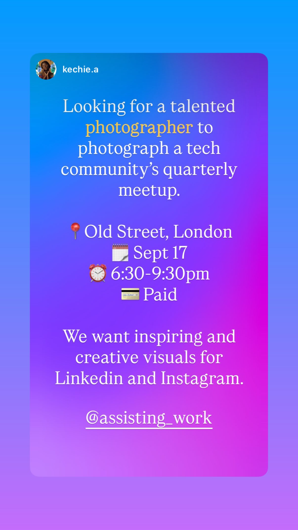Job post media