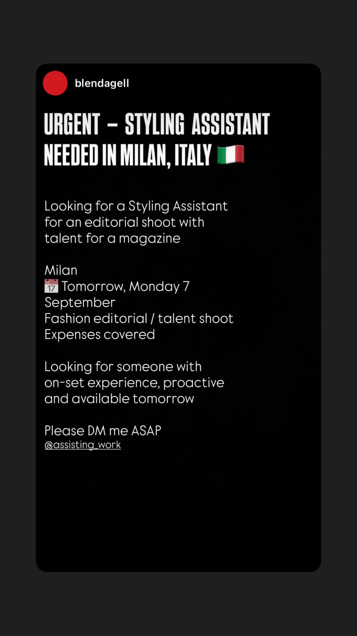 Job post media