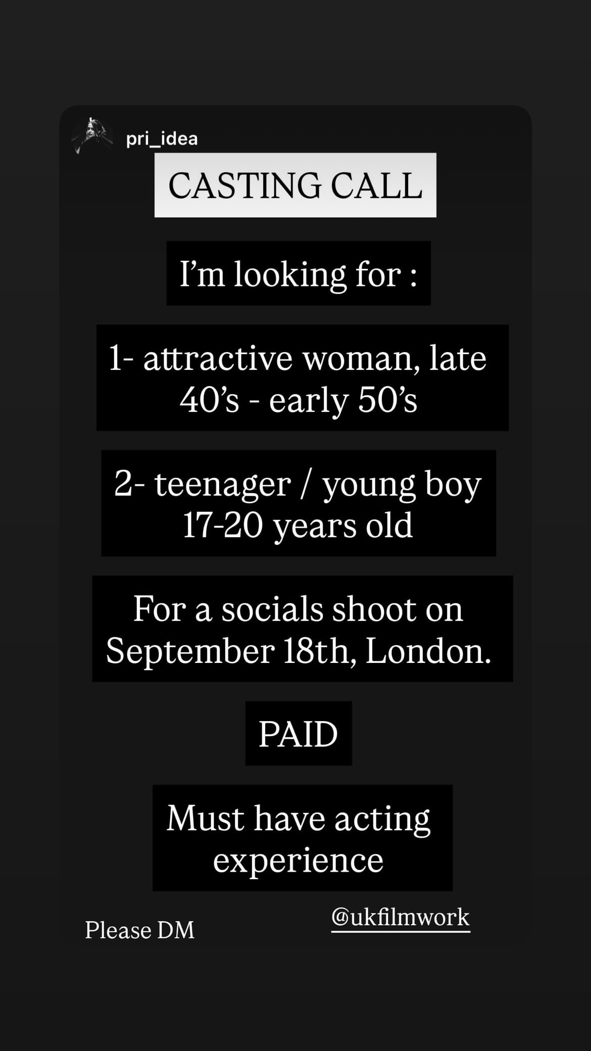 Job post media