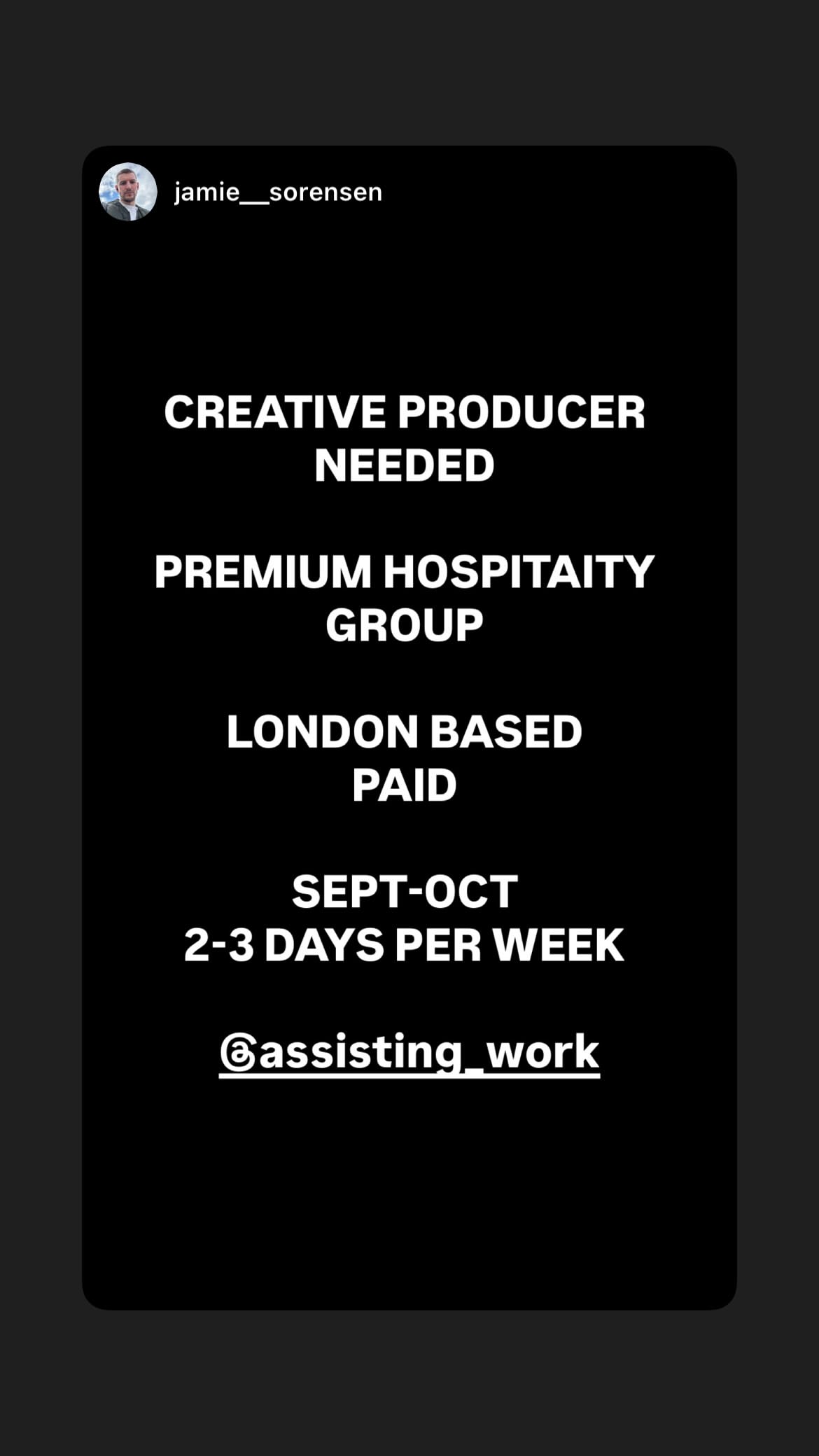 Job post media