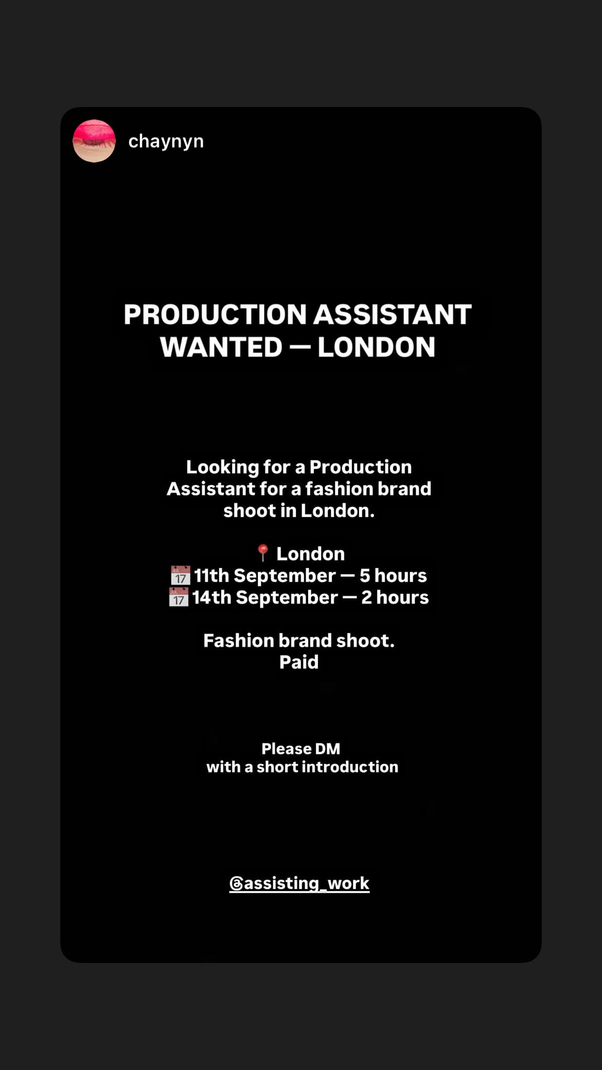 Job post media