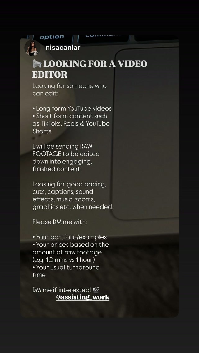 Job post media