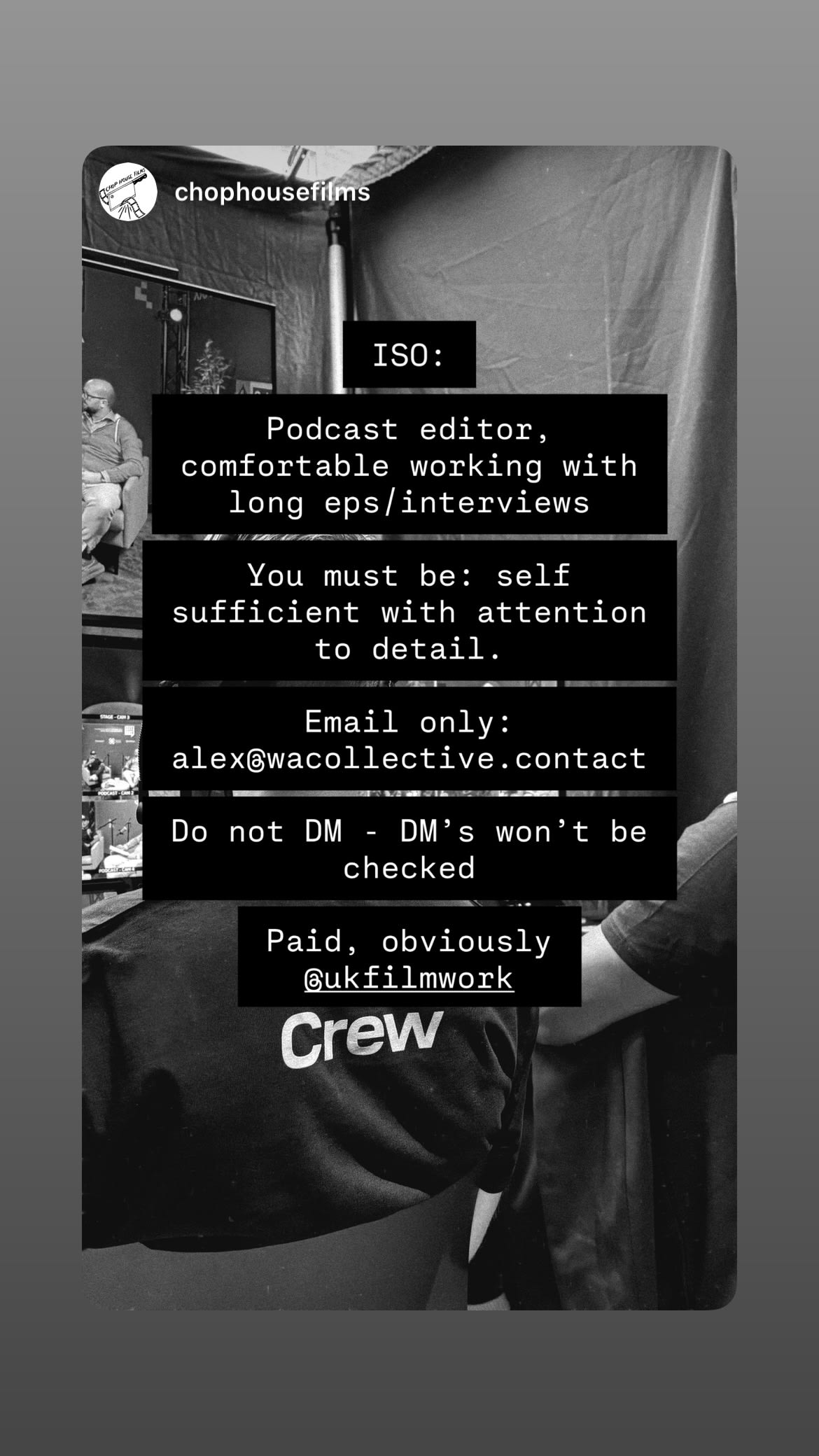 Job post media