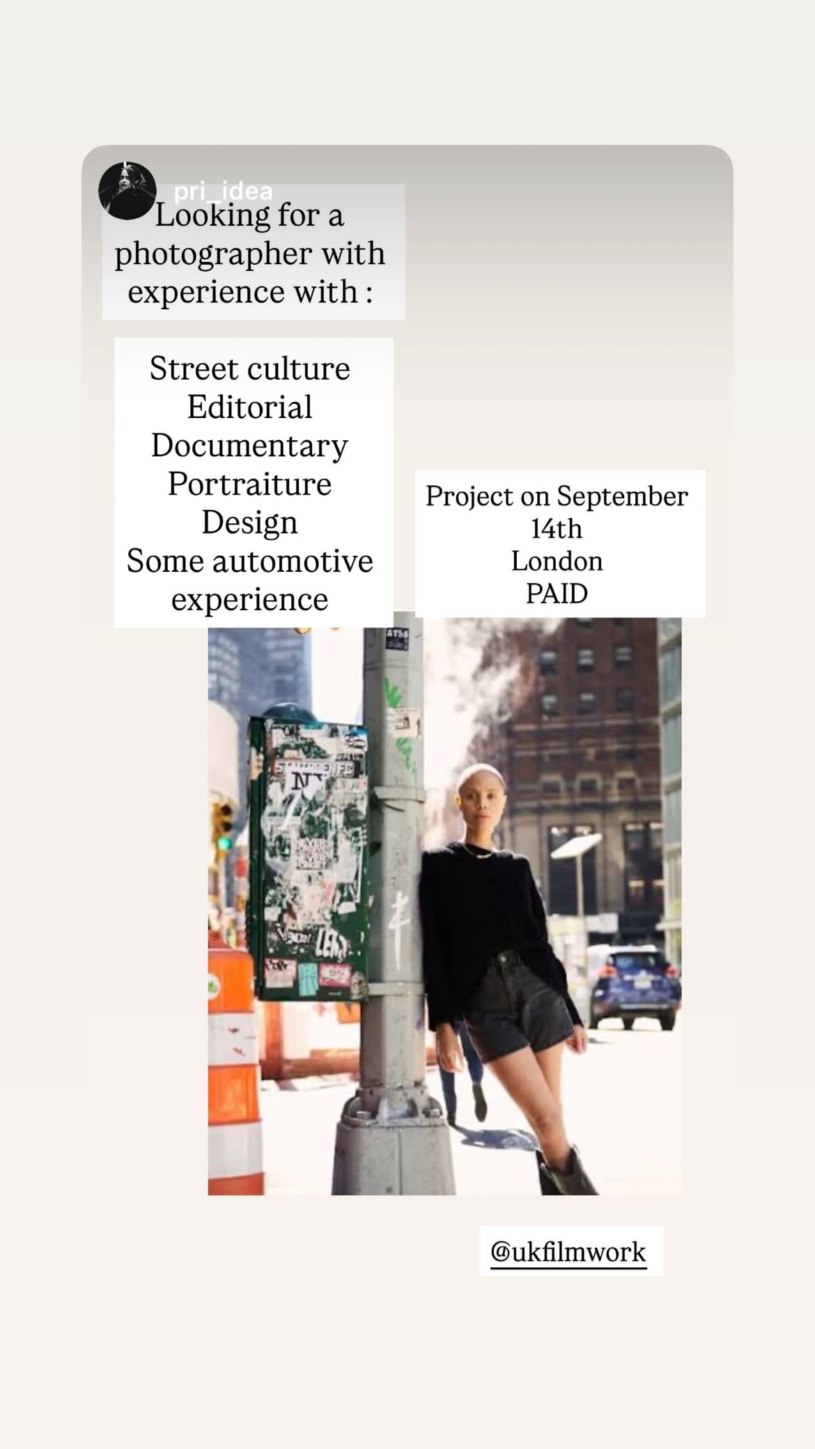 Job post media