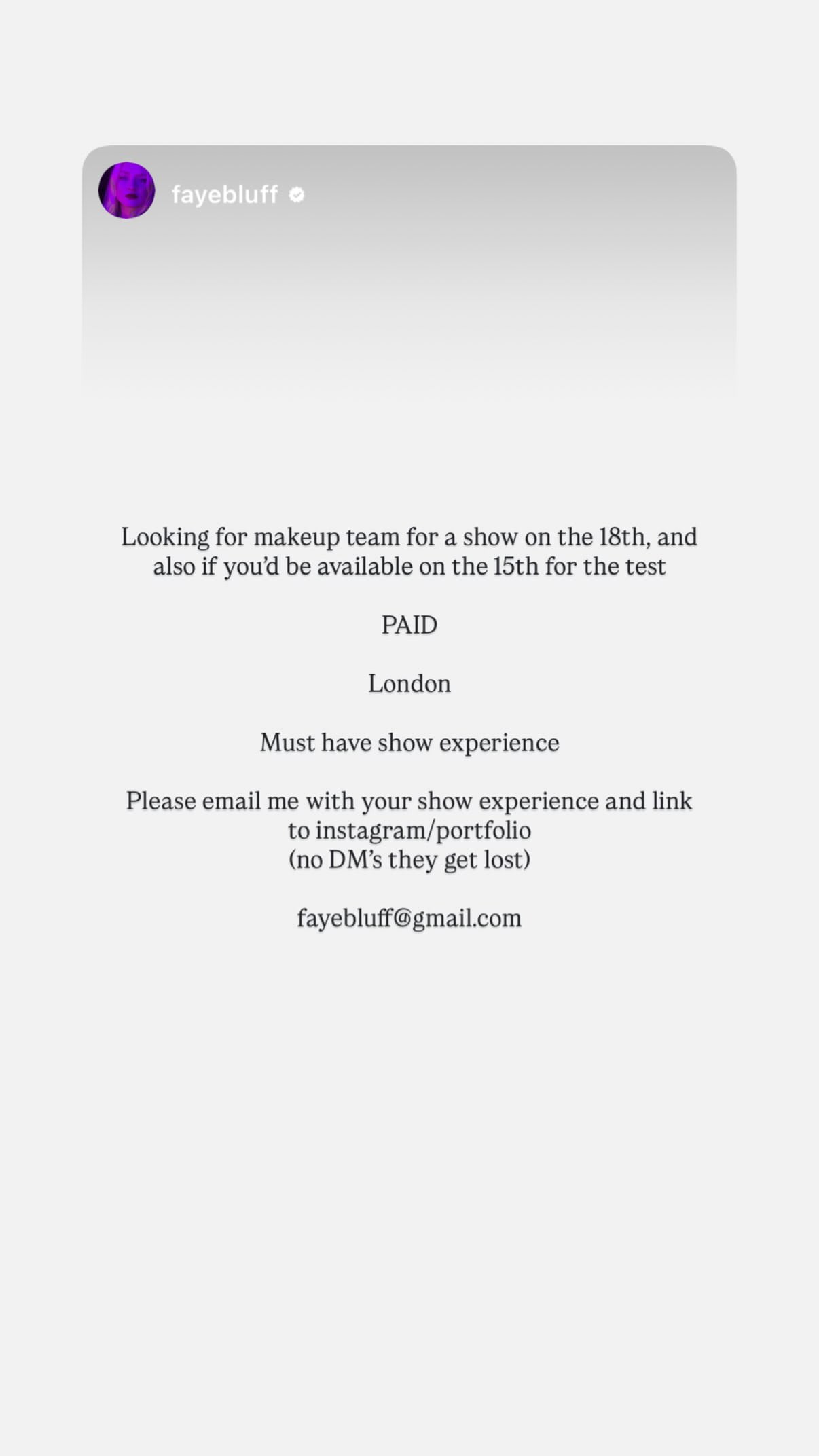 Job post media