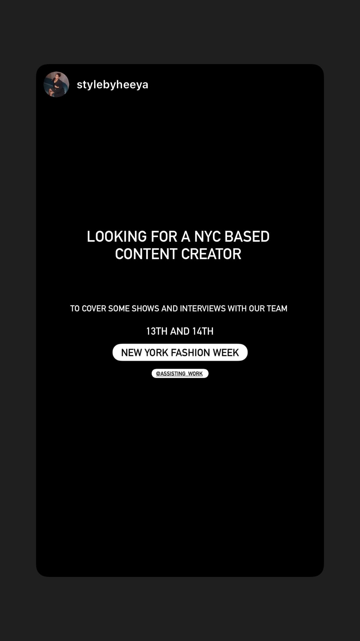 Job post media