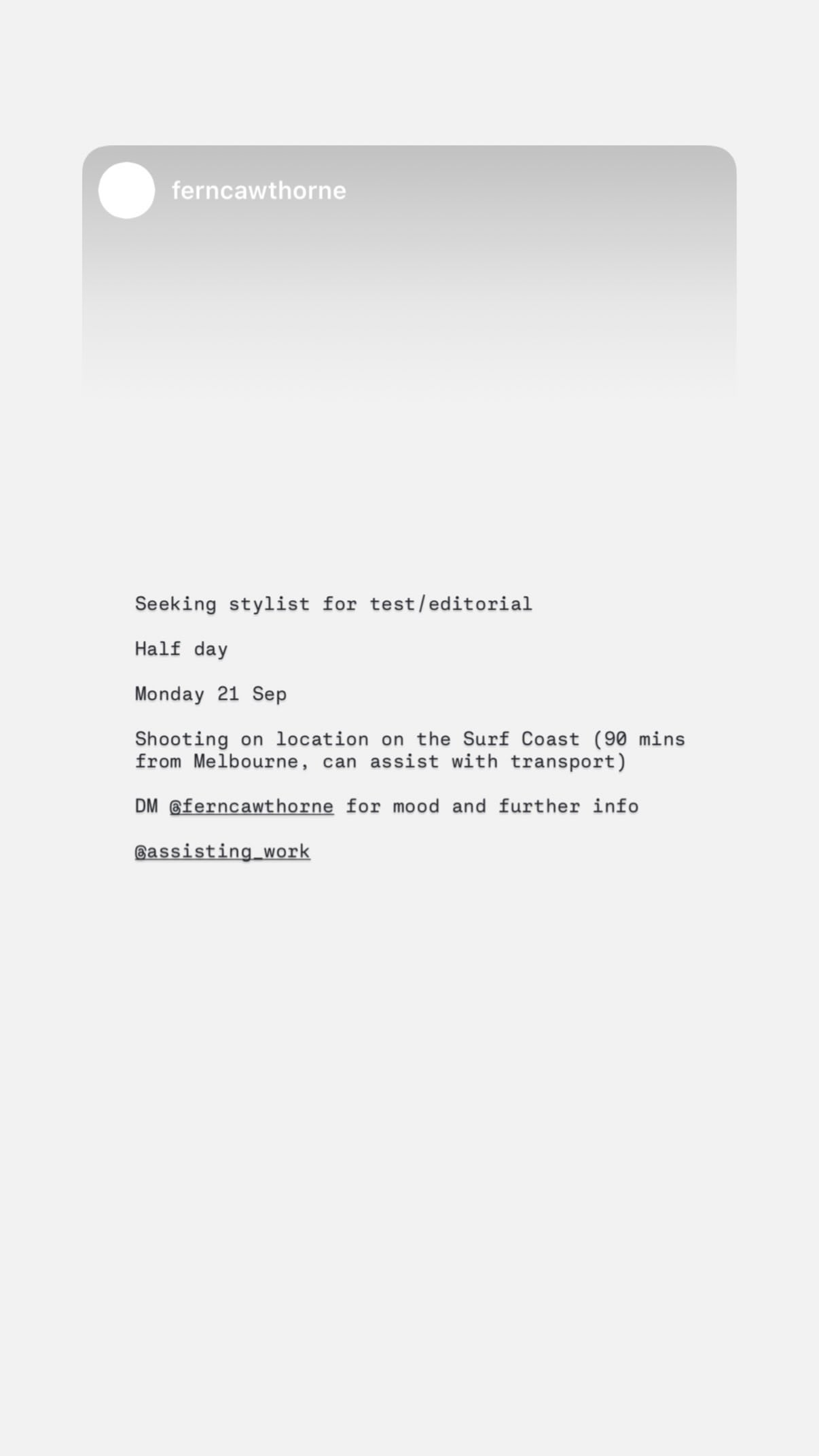 Job post media
