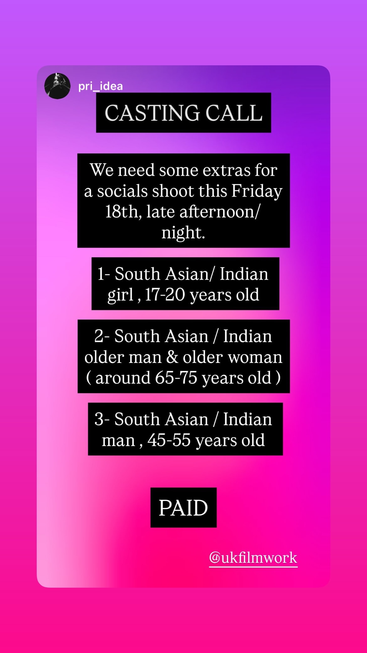 Job post media