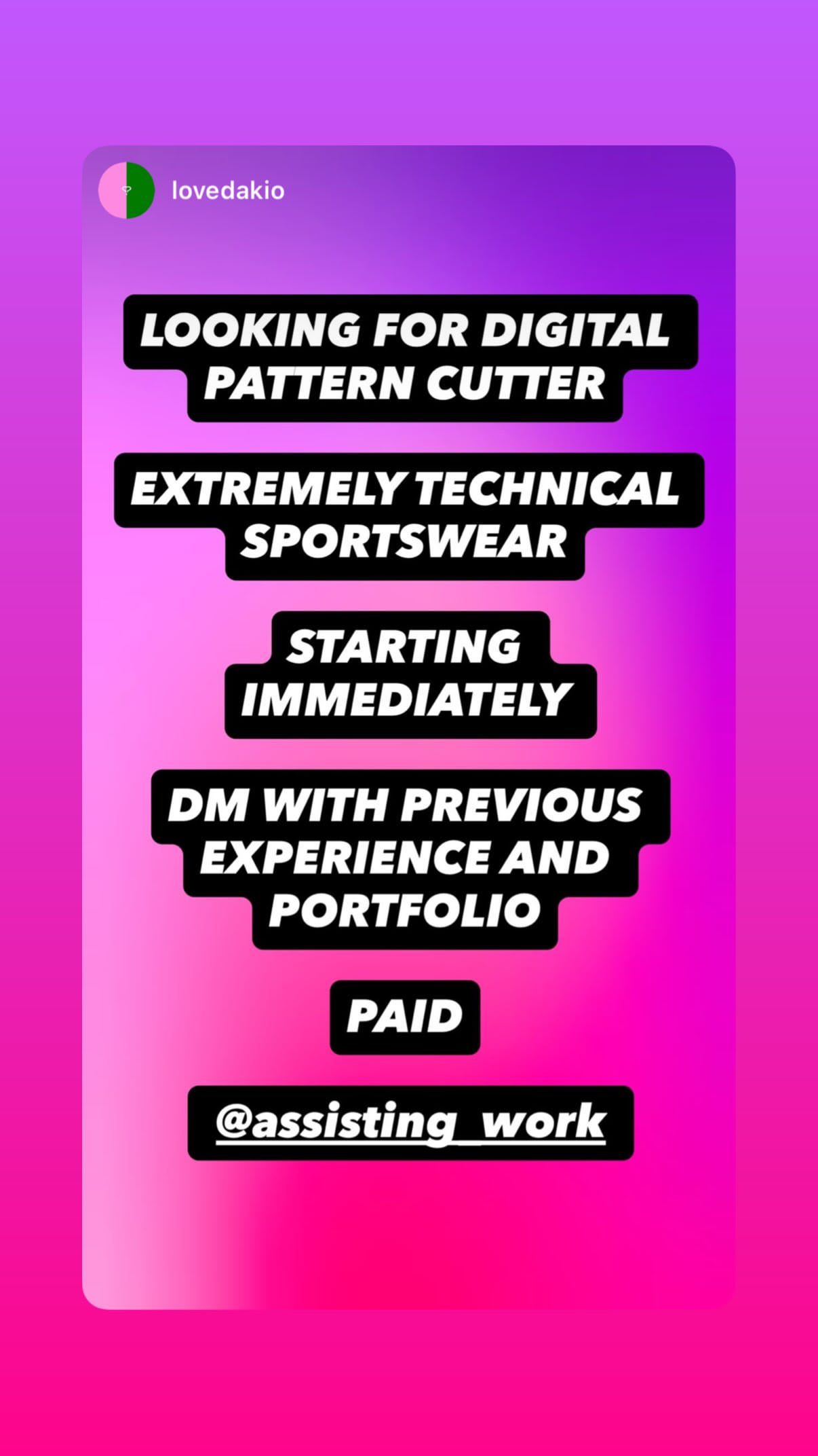 Job post media