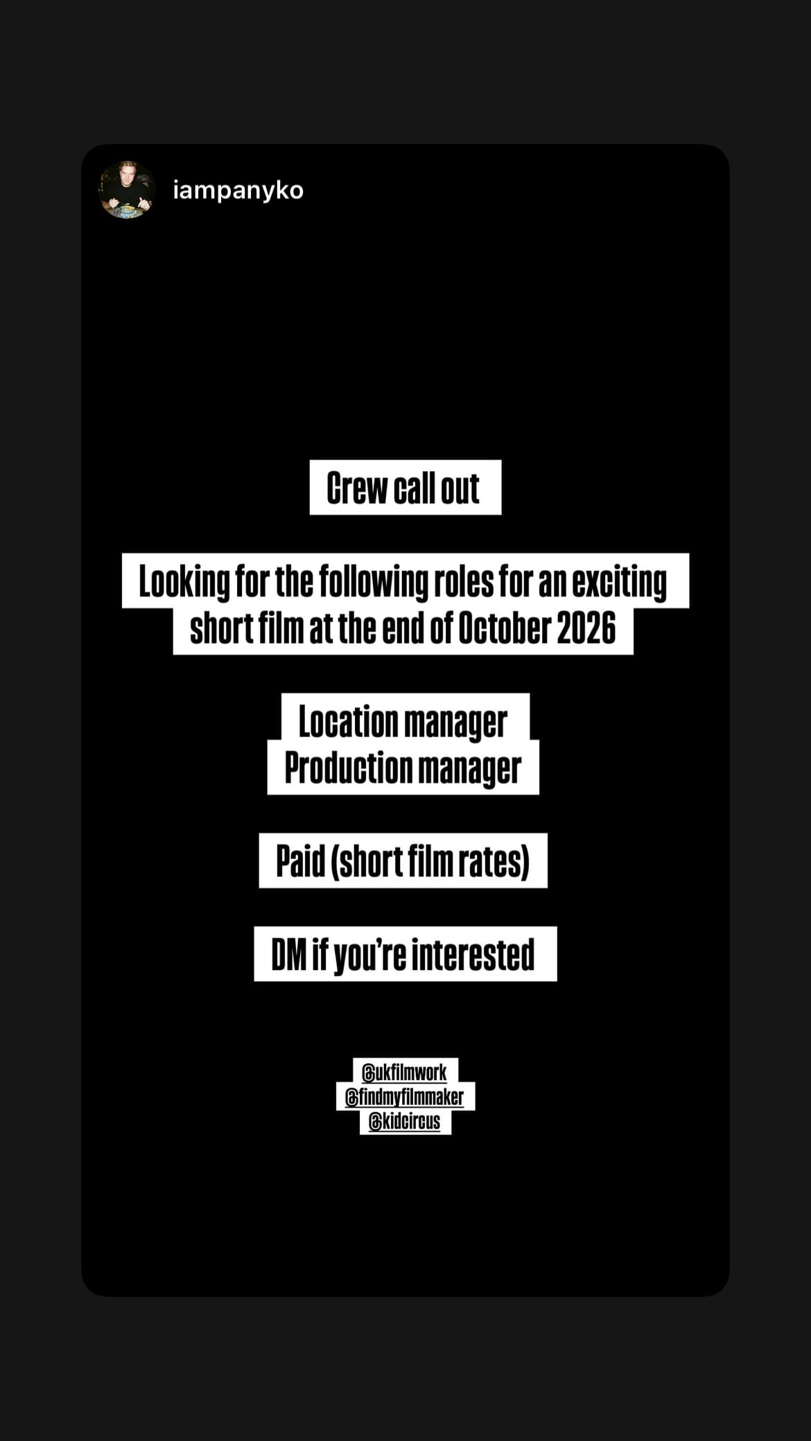 Job post media