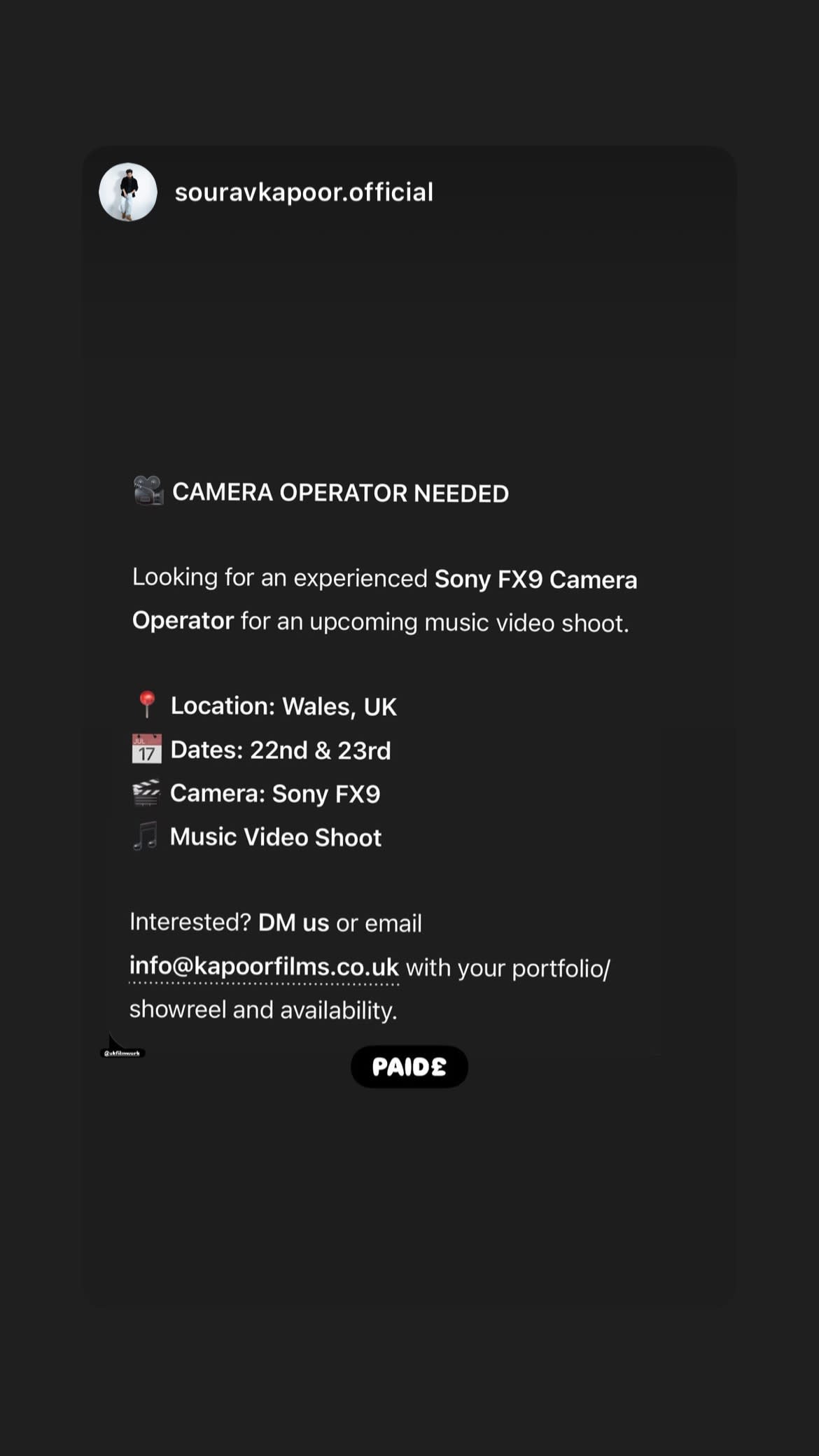 Job post media