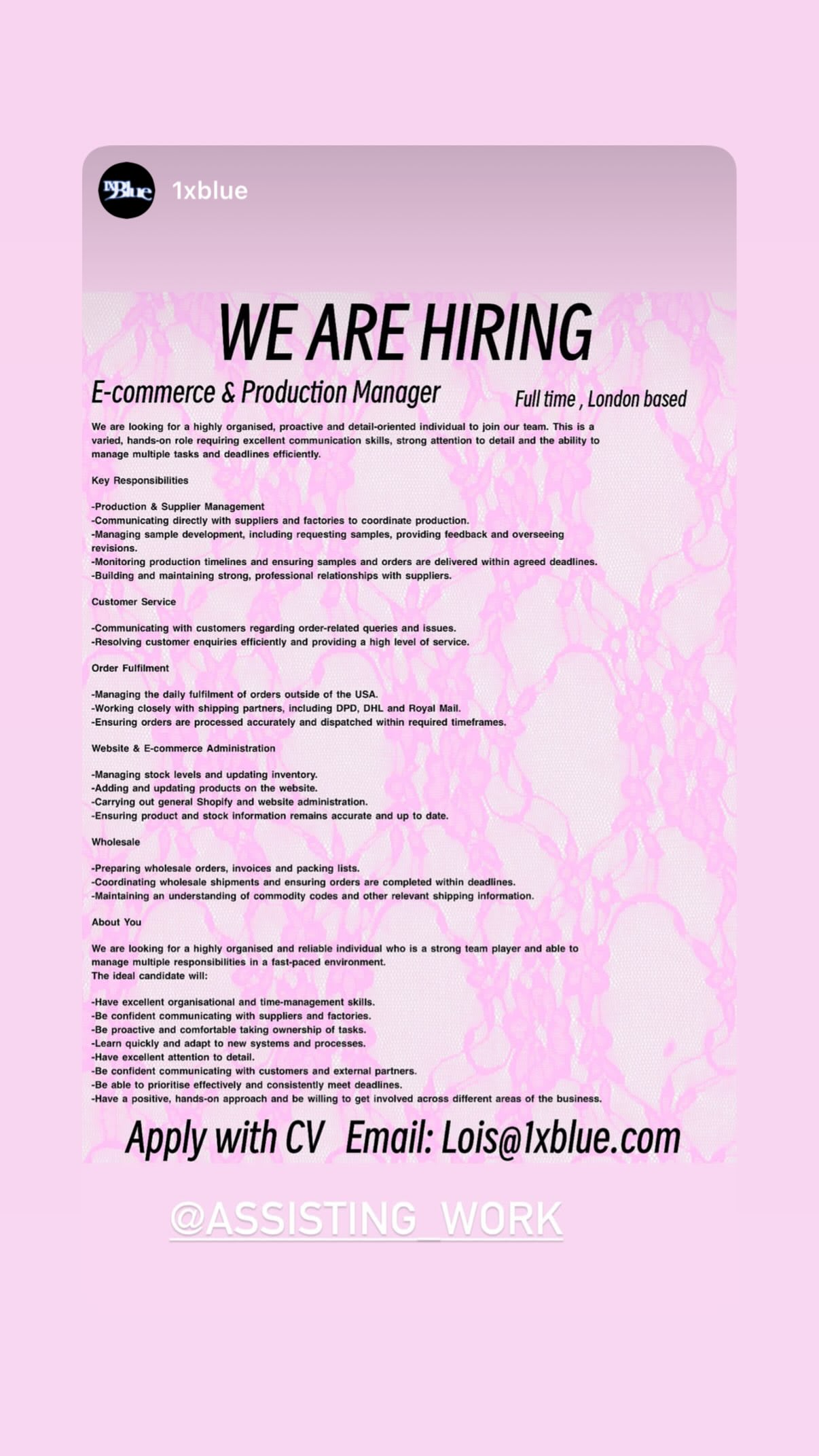 Job post media