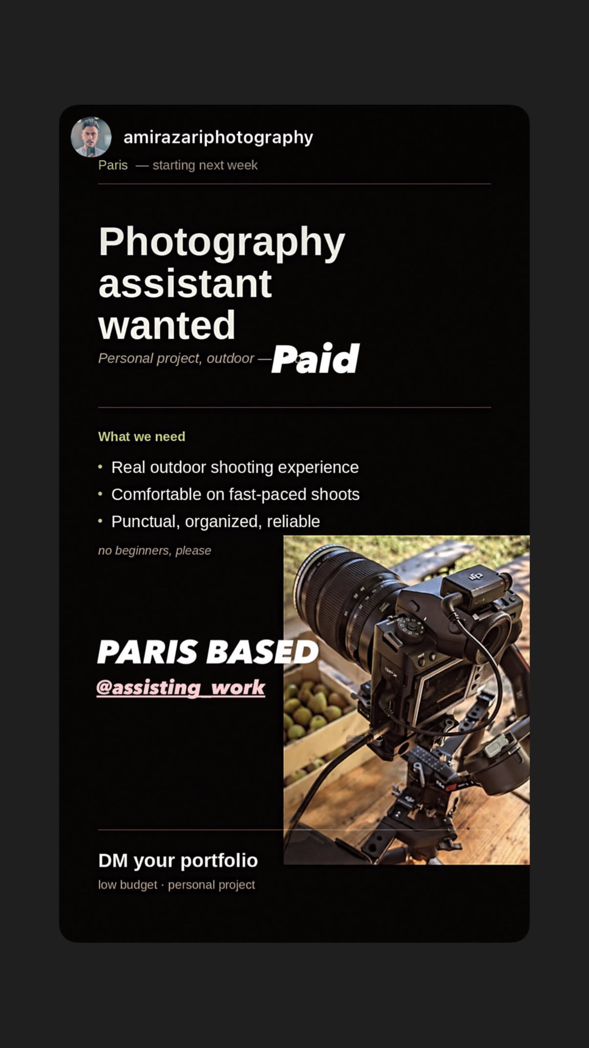 Job post media