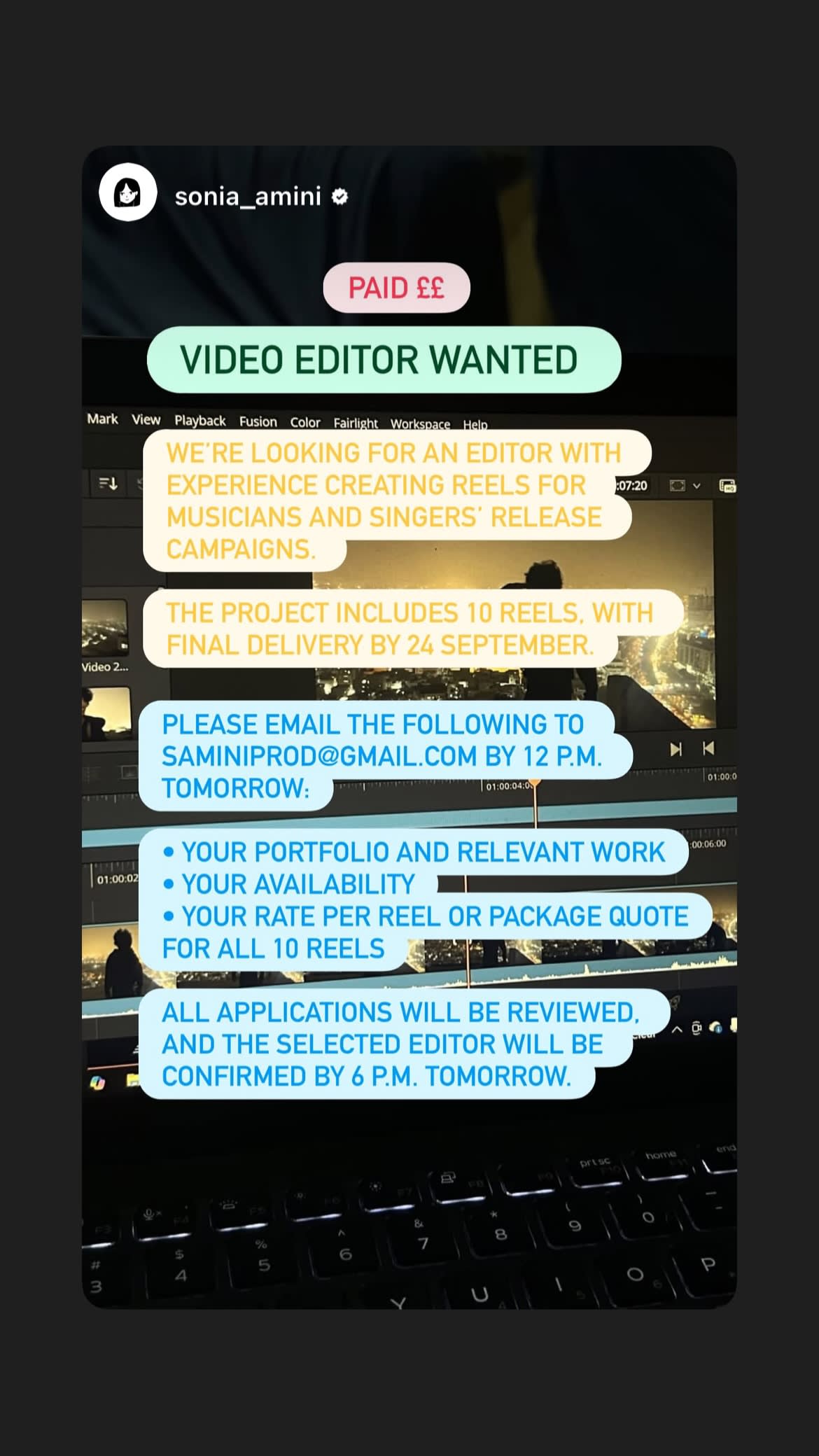 Job post media