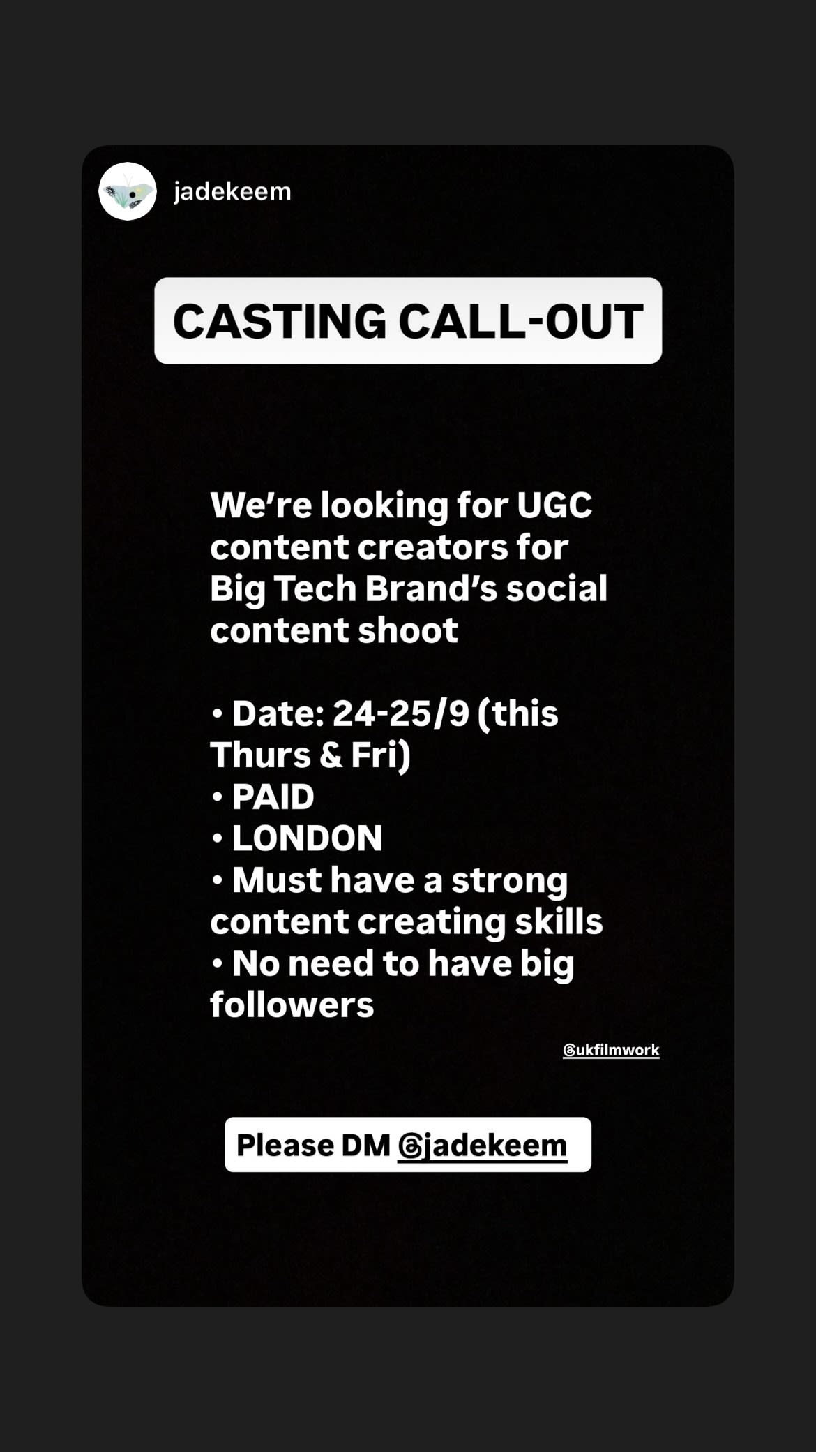 Job post media