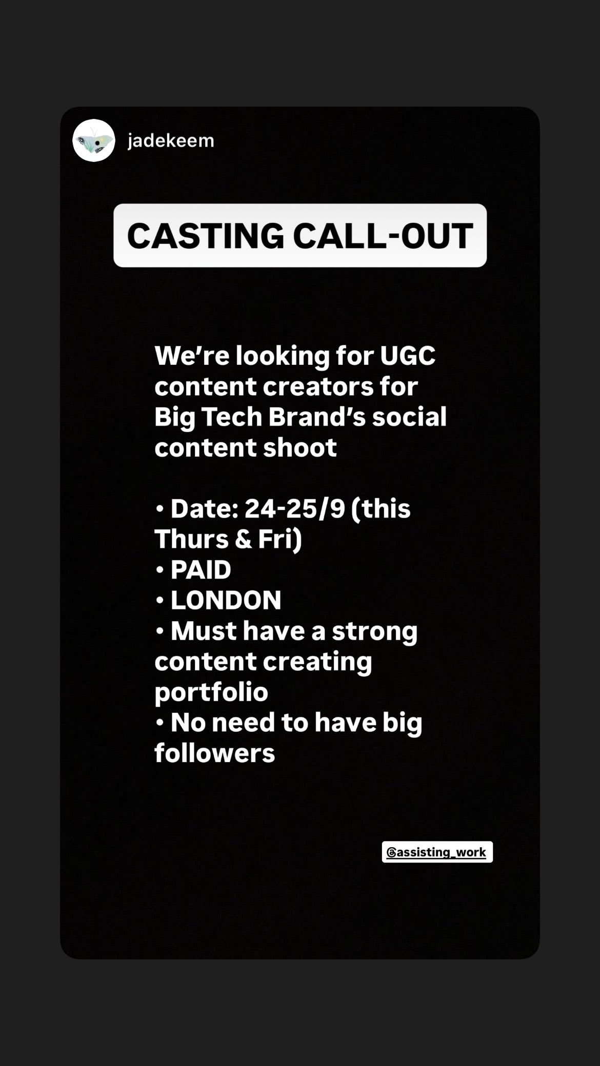 Job post media
