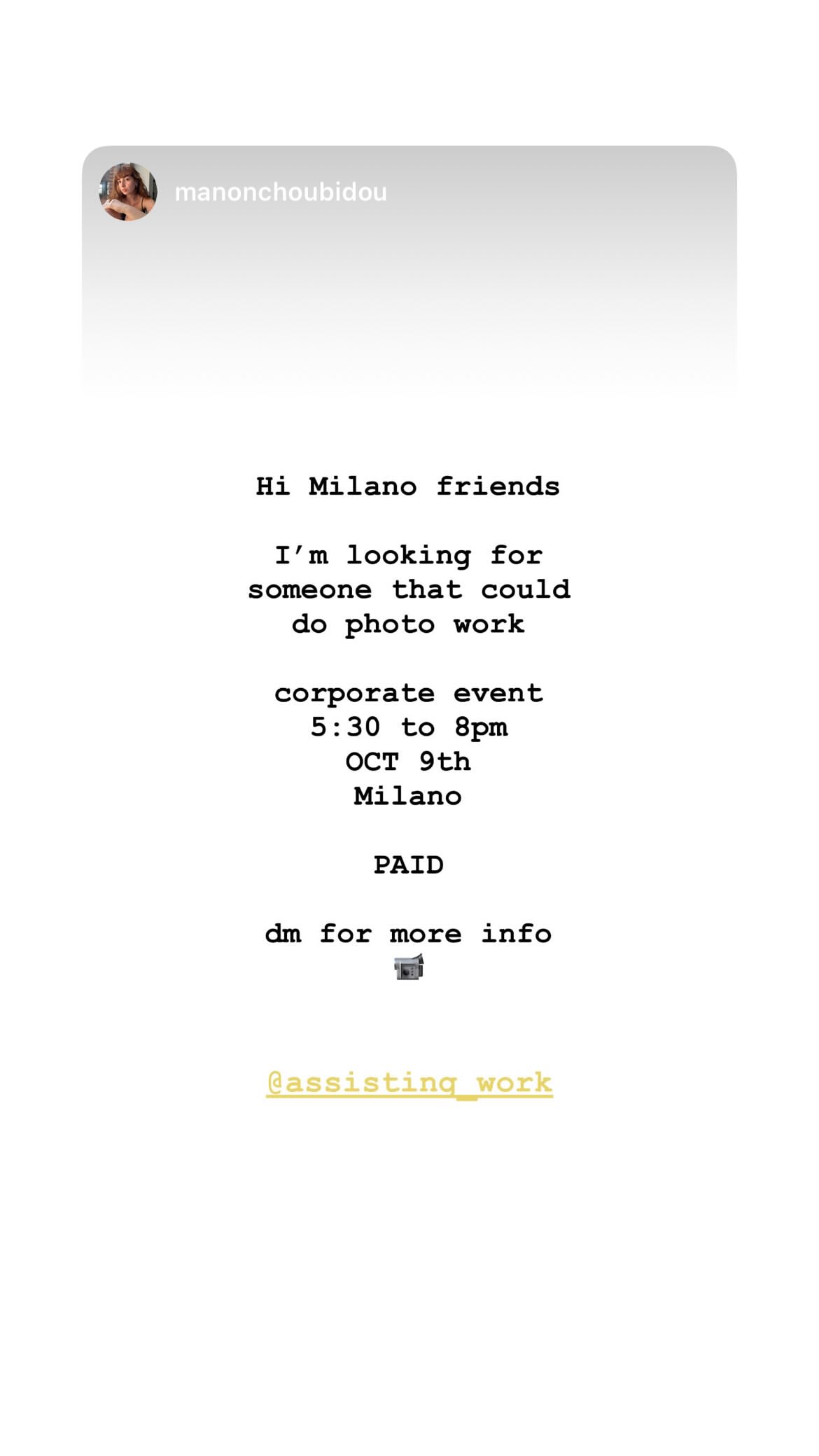 Job post media