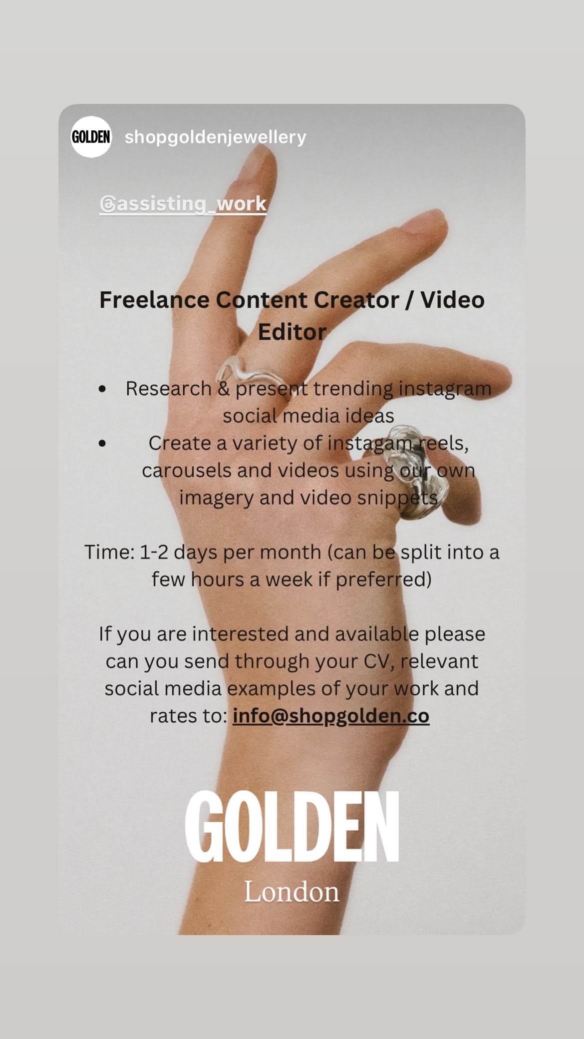 Job post media