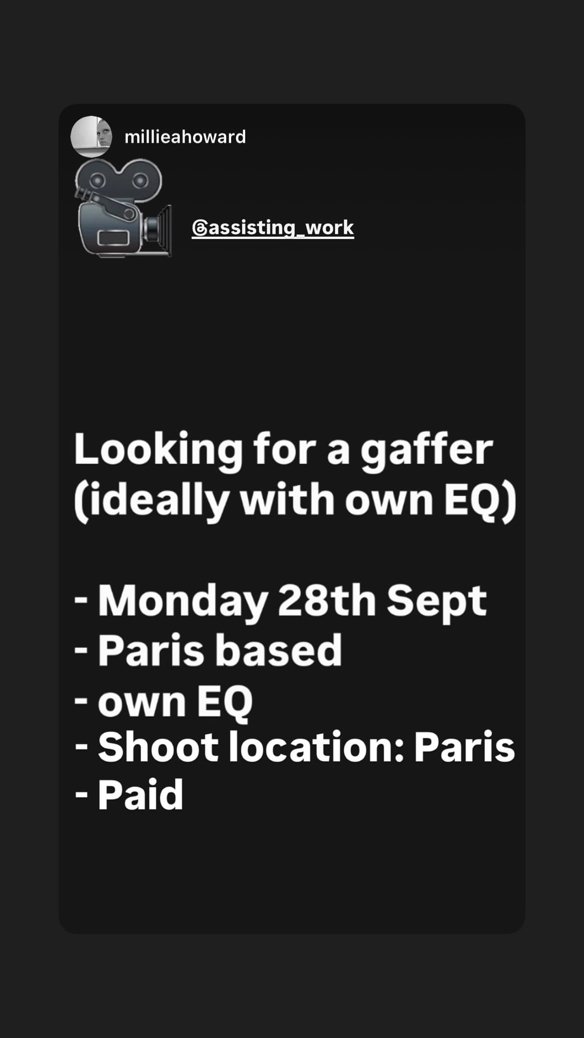 Job post media