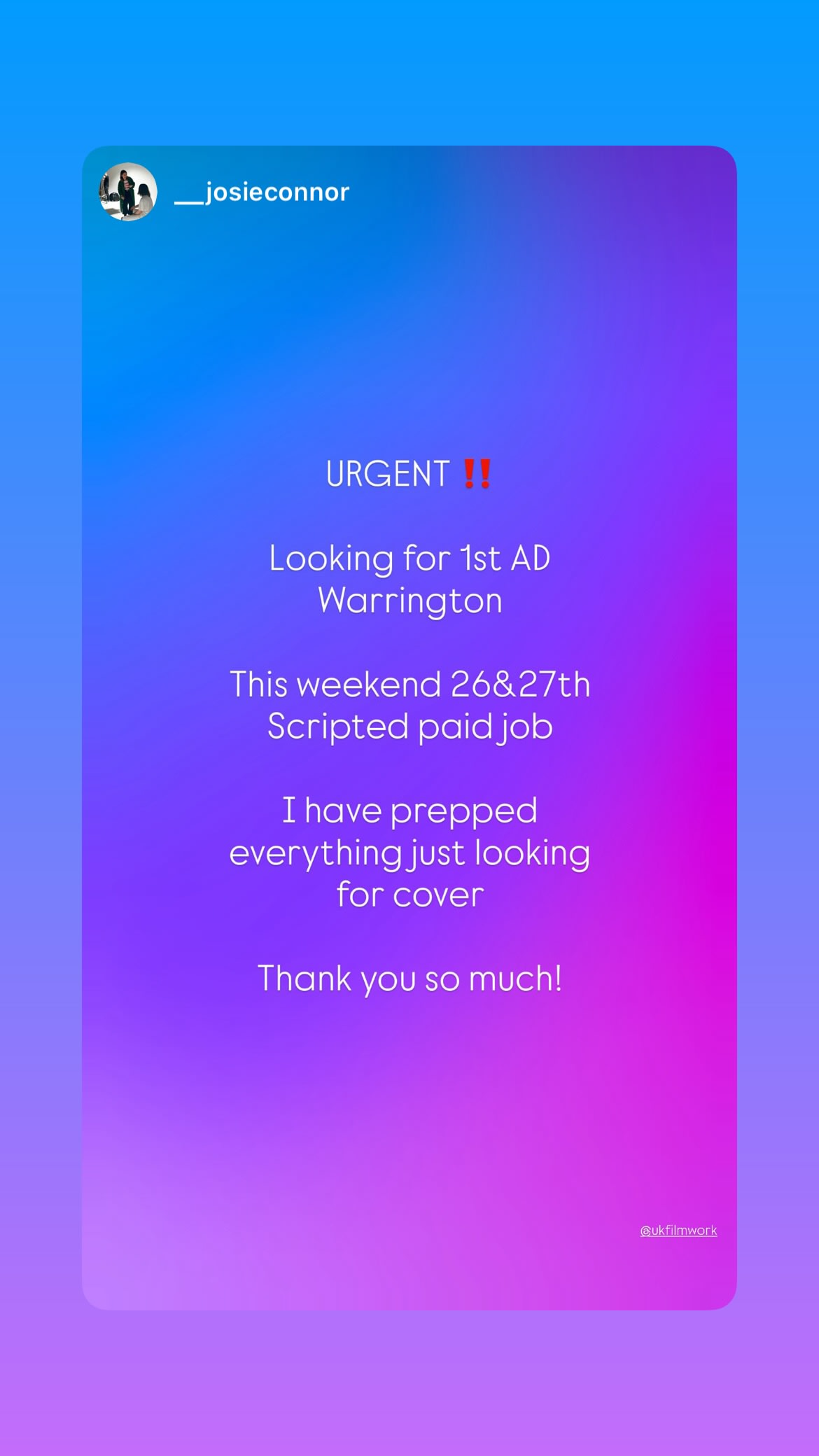Job post media