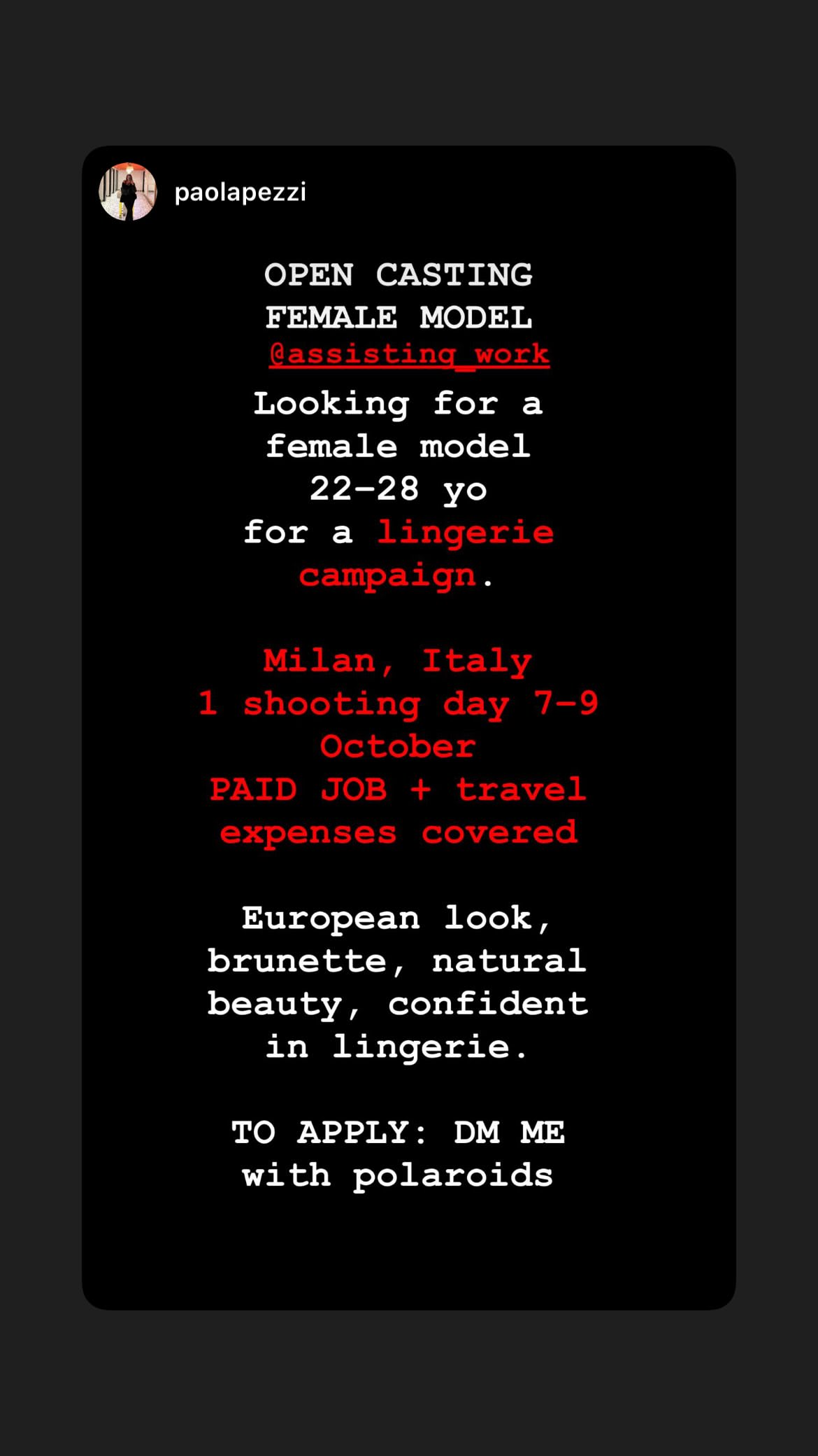 Job post media
