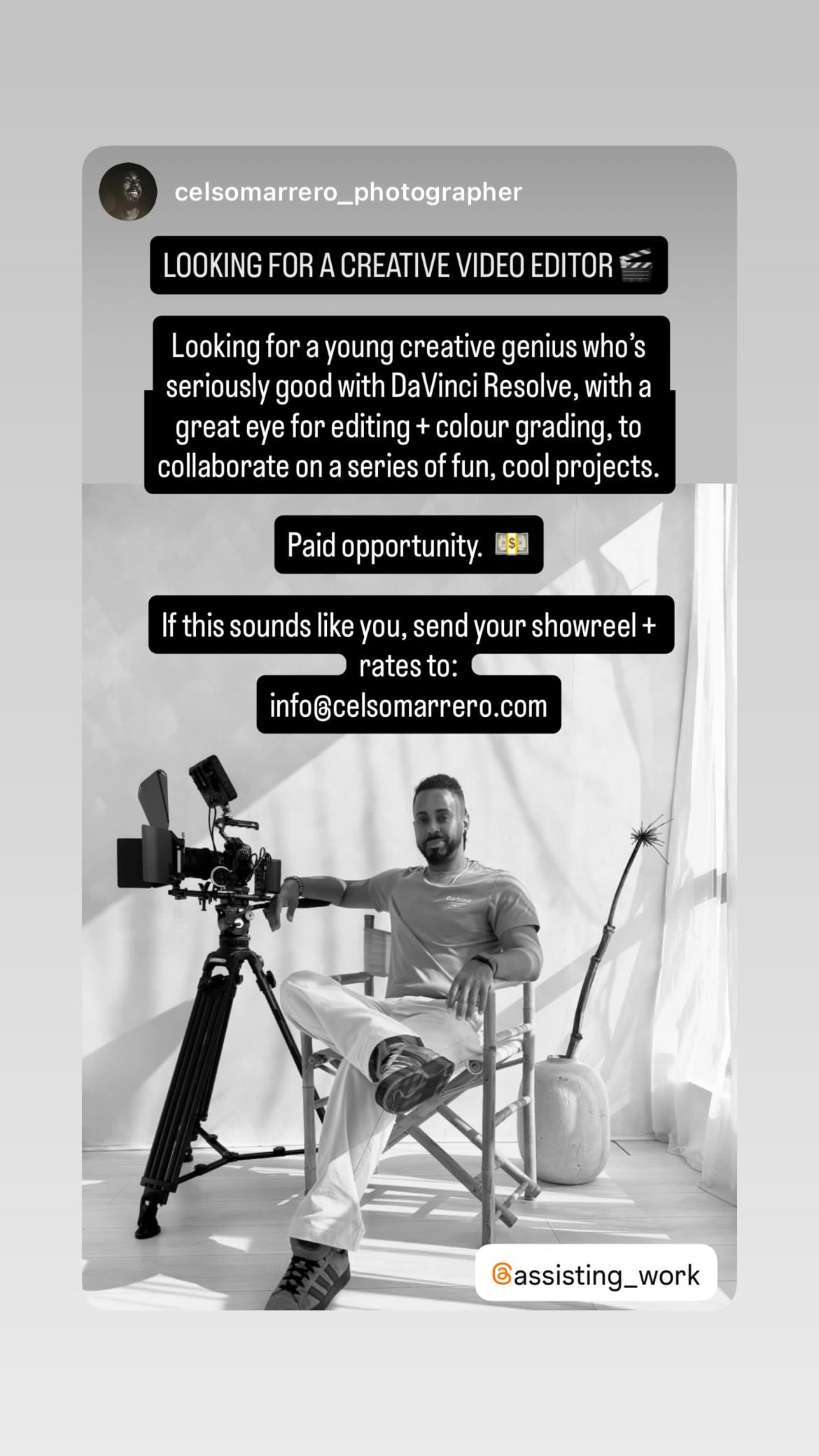 Job post media