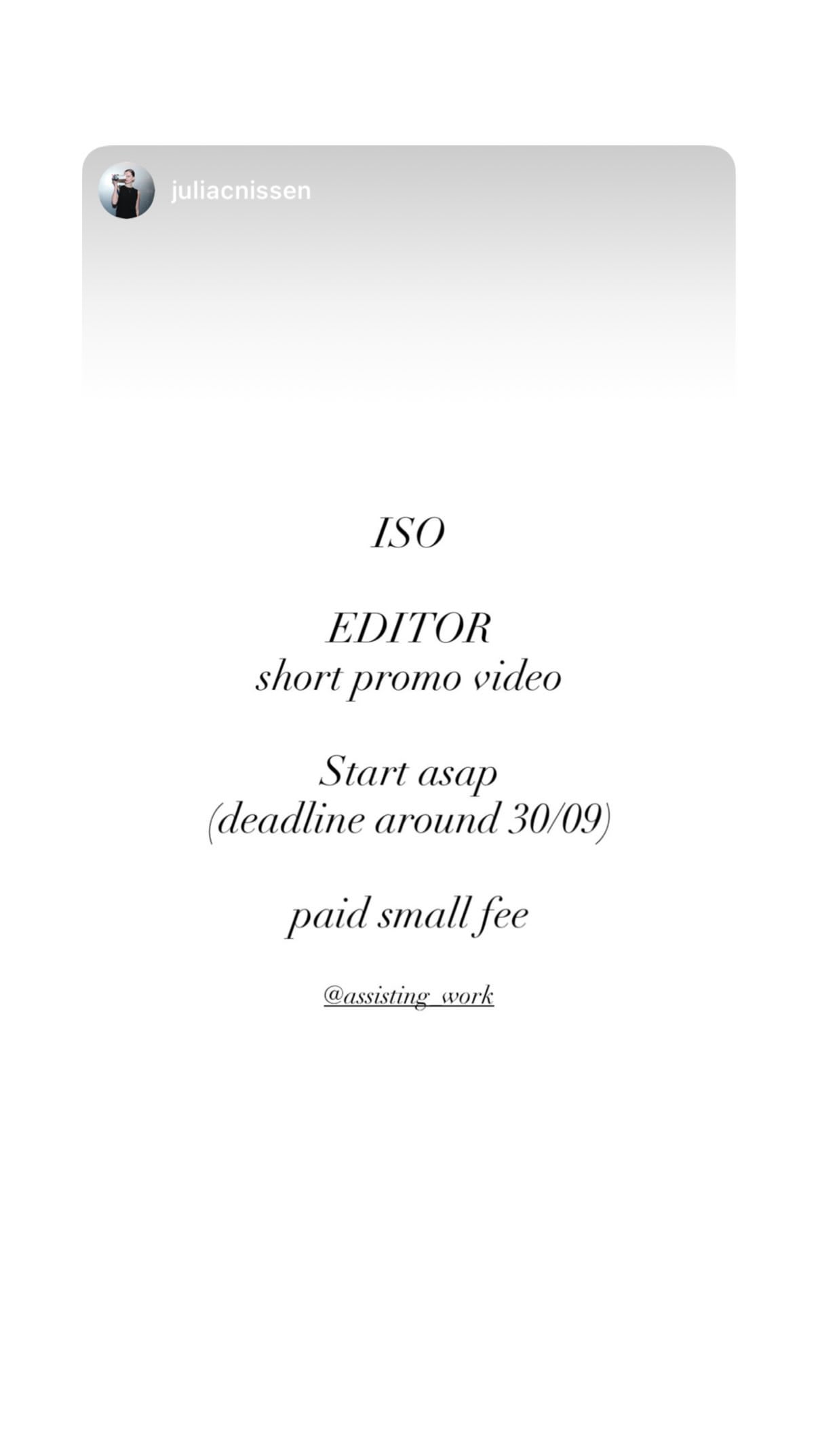Job post media