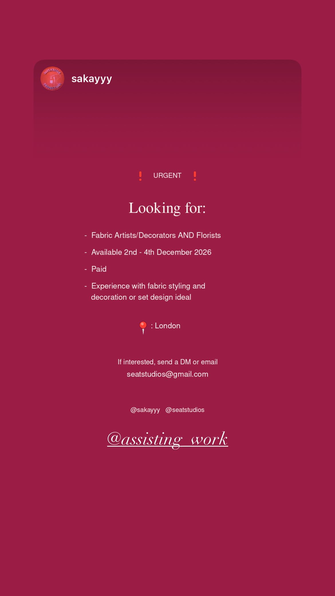Job post media
