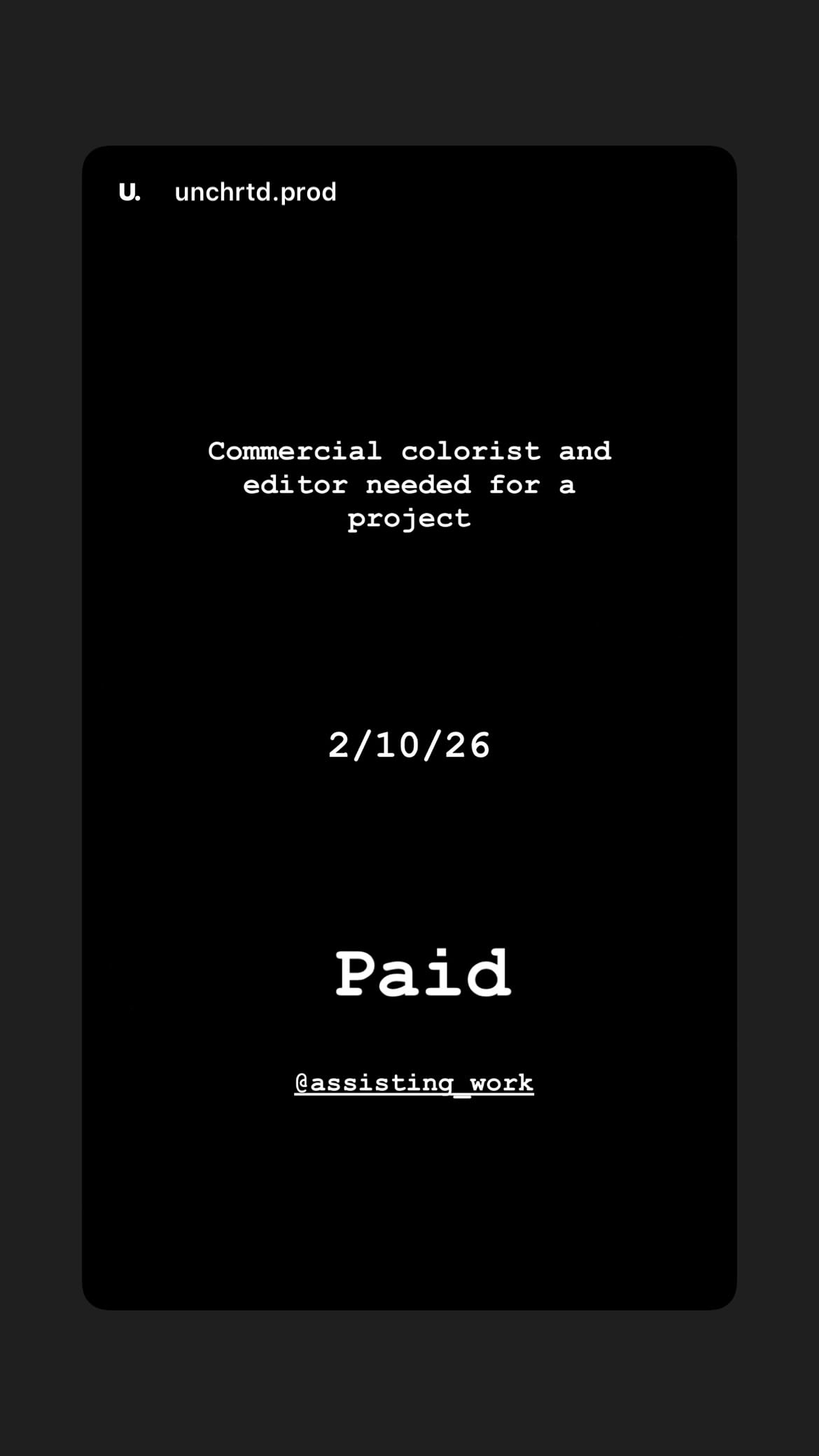 Job post media