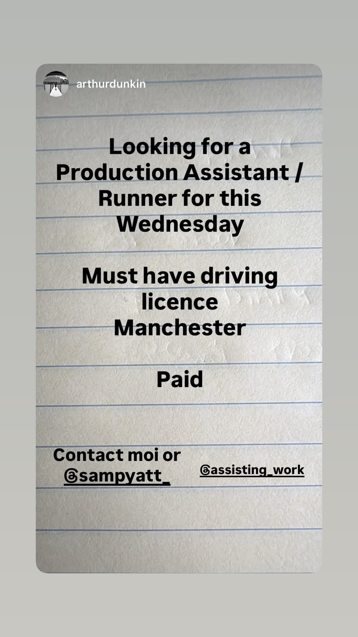 Job post media
