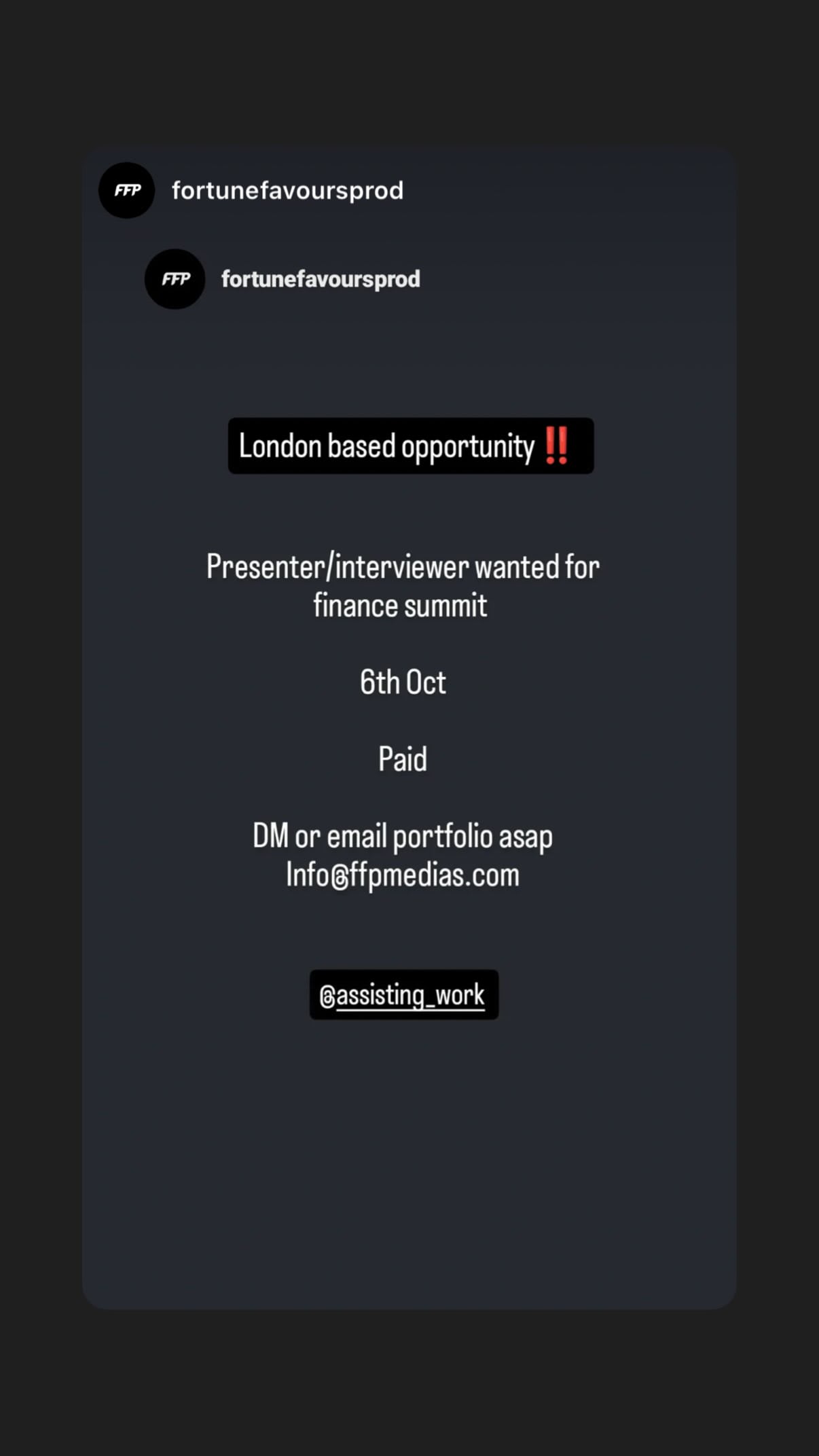 Job post media